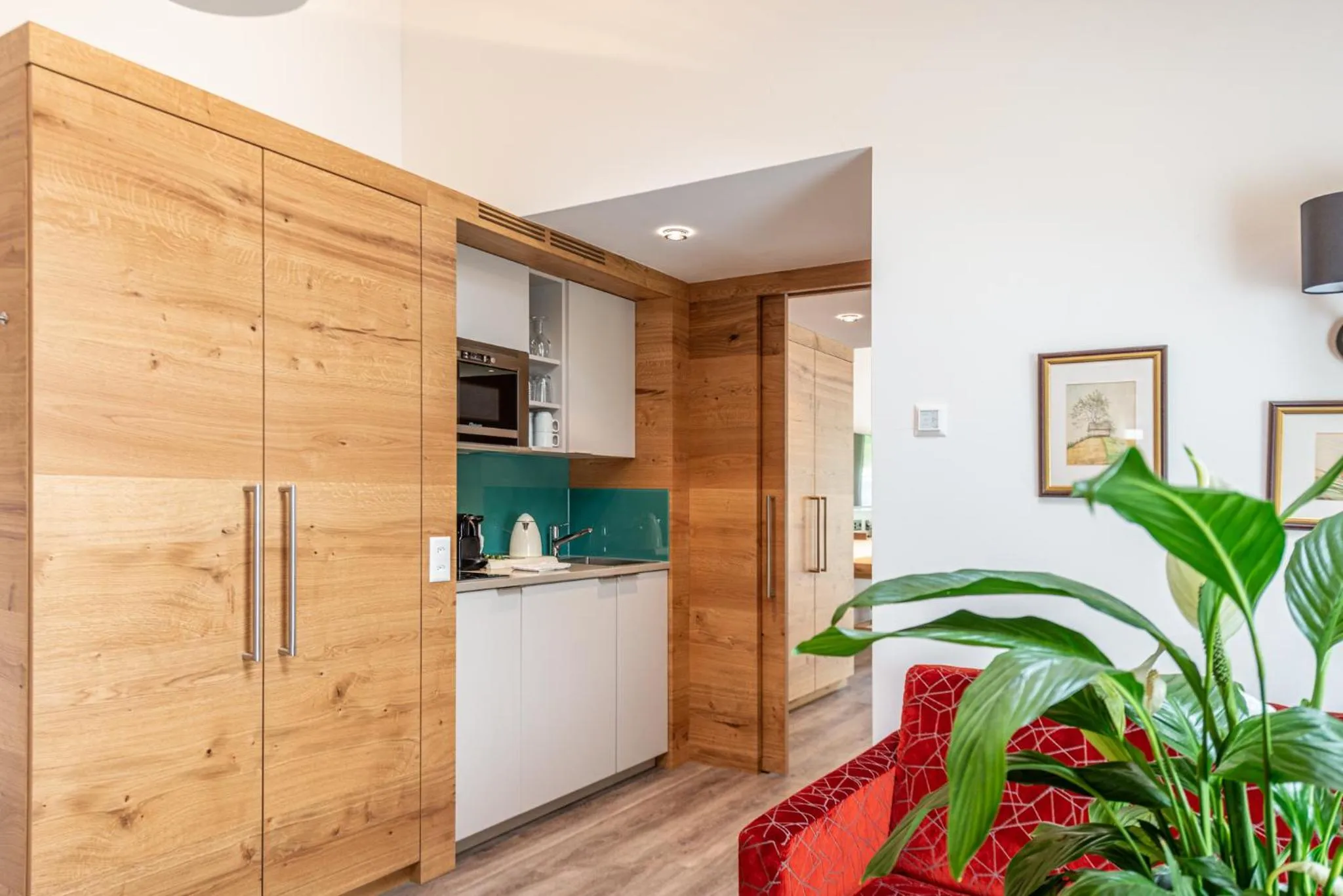 Kitchen or kitchenette in Naco Aparthotel by Arca Spa