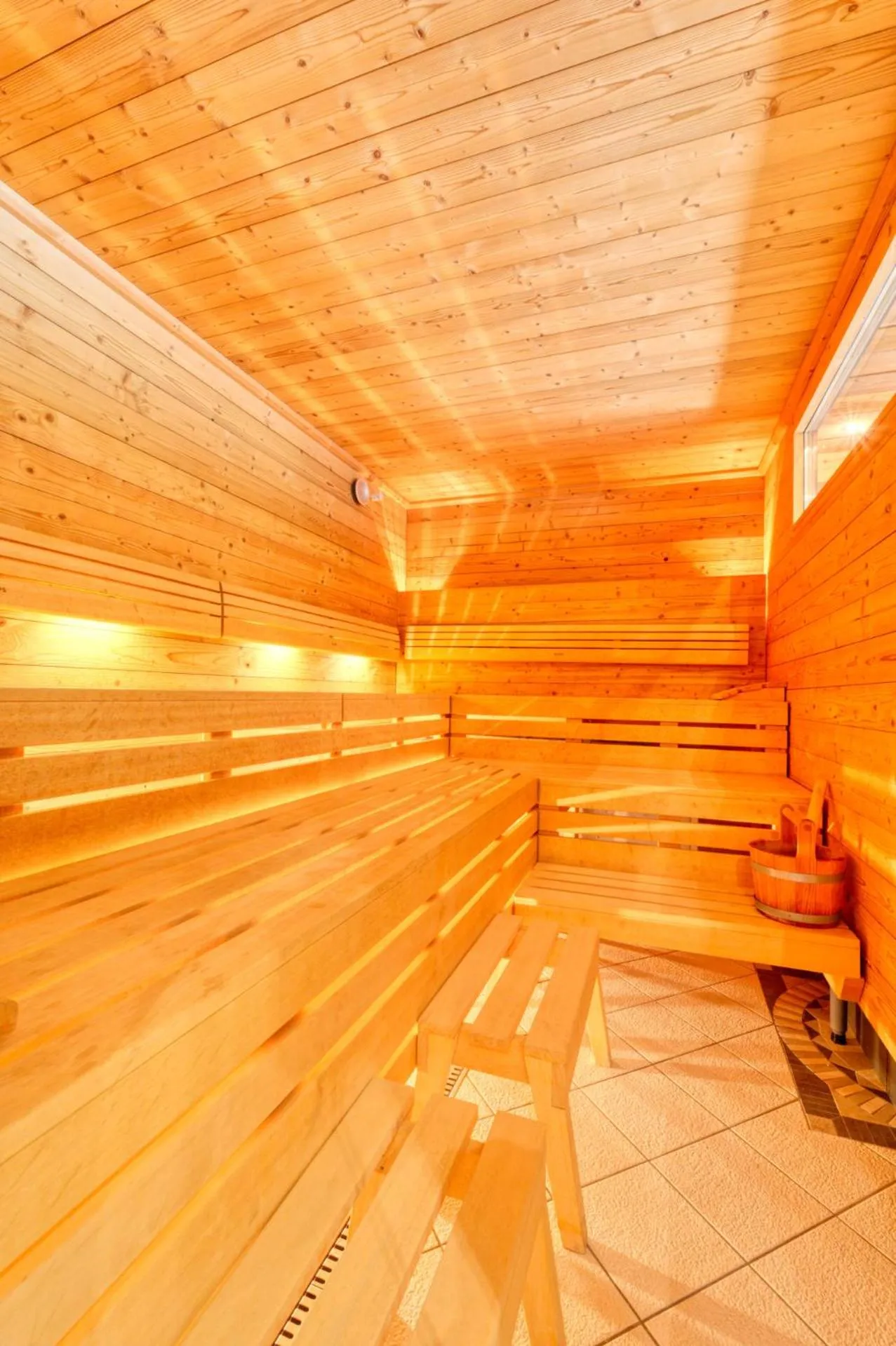 Sauna in Naco Aparthotel by Arca Spa