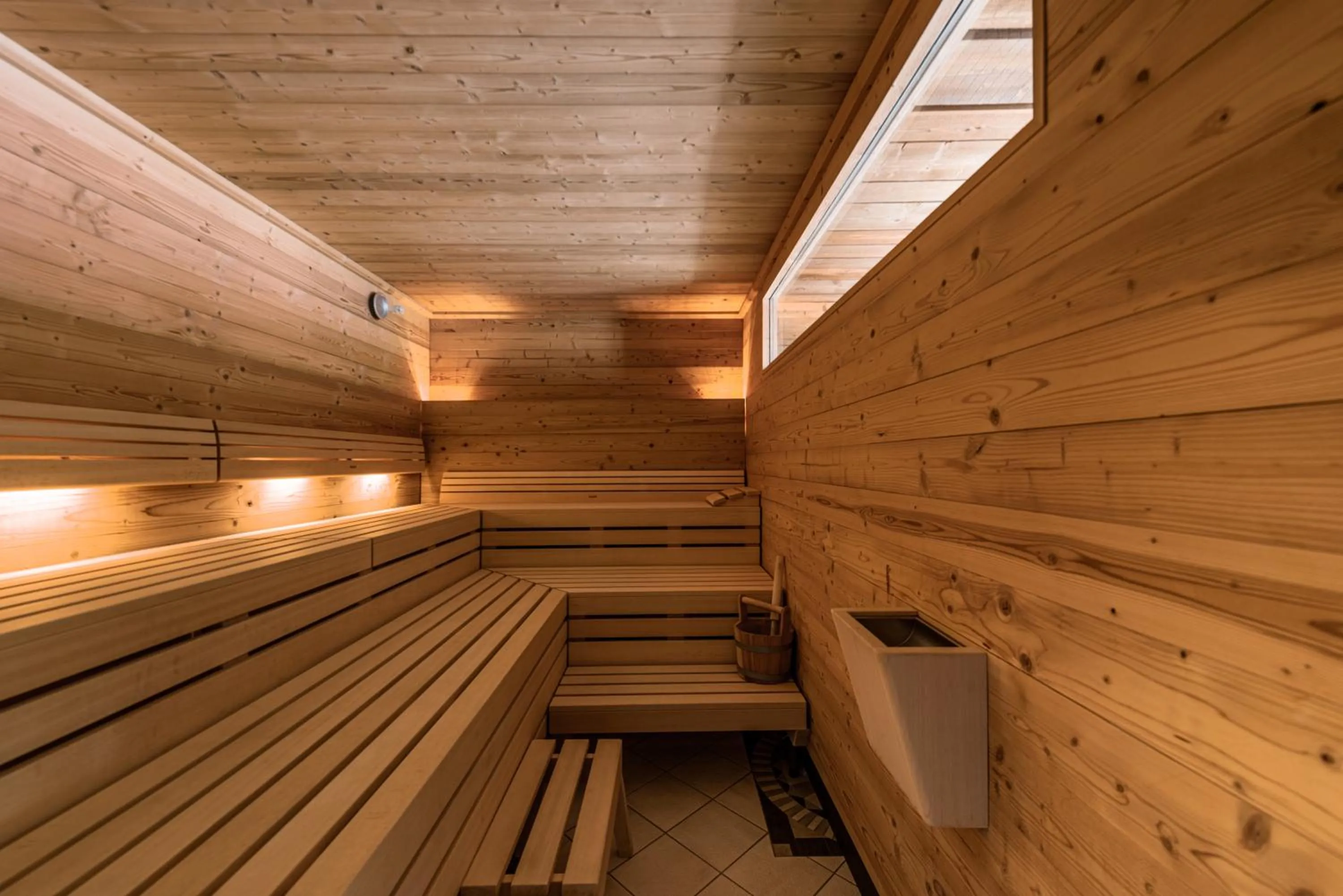 Sauna in Naco Aparthotel by Arca Spa