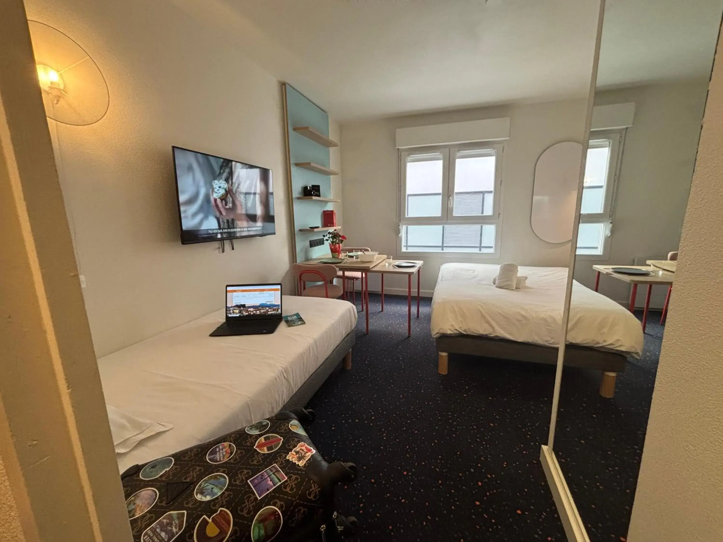 Bed in Hôtel et Résidence Les Lauréades Clermont-Ferrand Centre Jaude Bed in Hôtel et Résidence Les Lauréades Clermont-Ferrand Centre Jaude