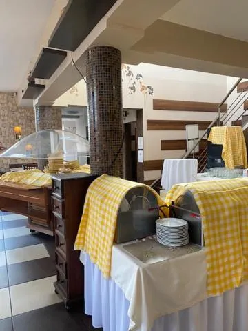 Bed in Piknik Wellness Hotel