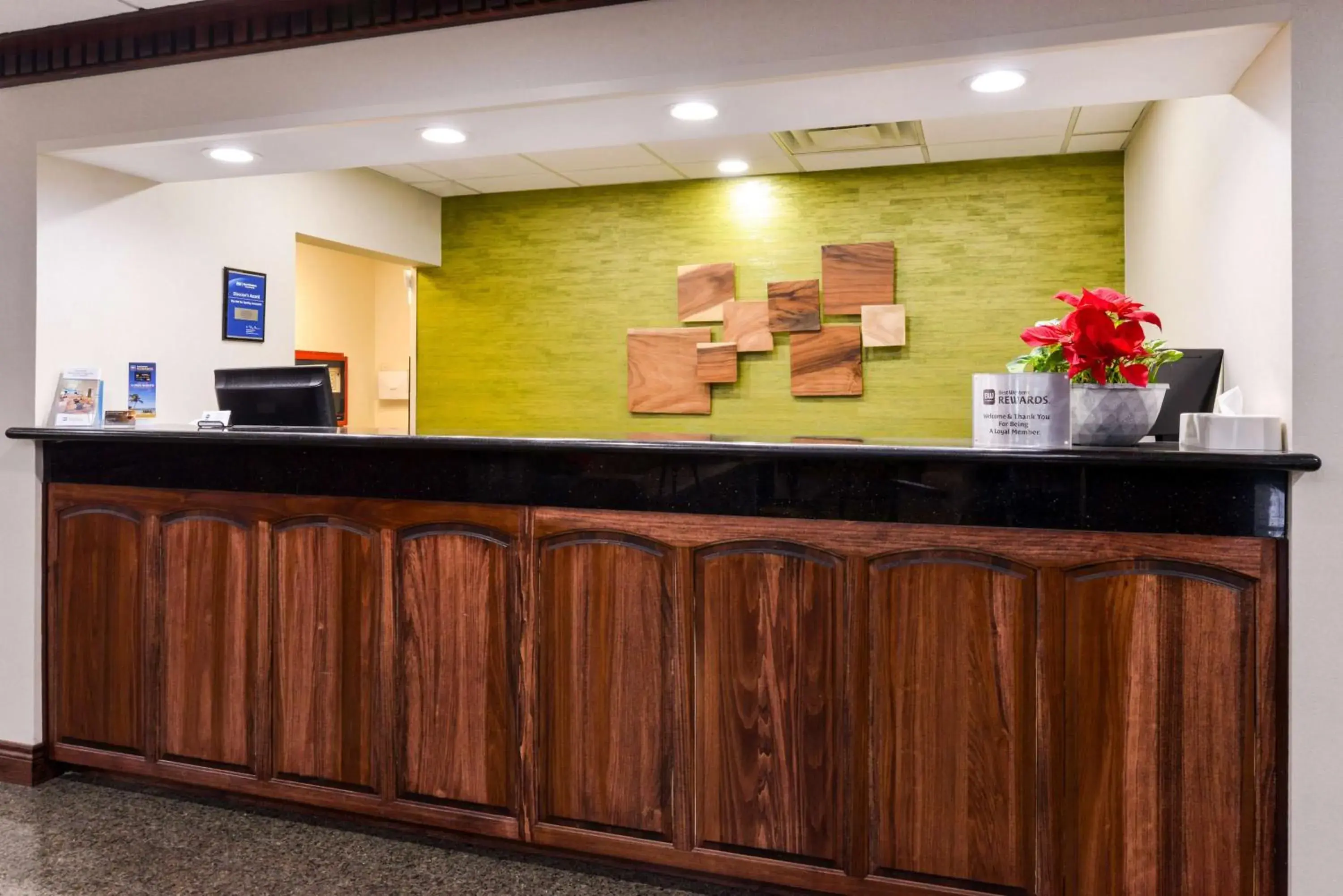 Lobby or reception in Best Western Big Spring Lodge Lobby or reception in Best Western Big Spring Lodge