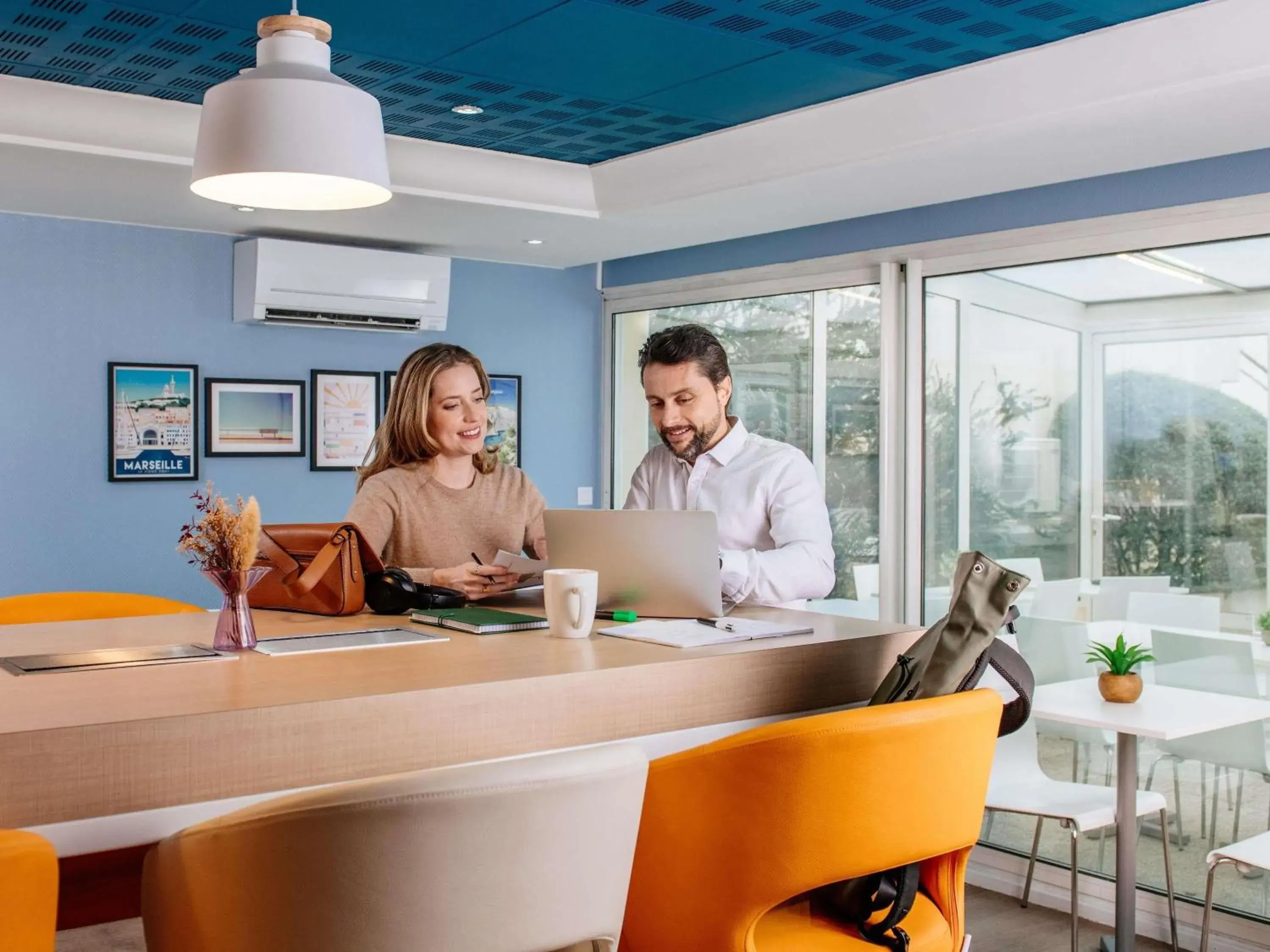 Property building in Aparthotel Adagio Access Marseille Prado Périer Property building in Aparthotel Adagio Access Marseille Prado Périer