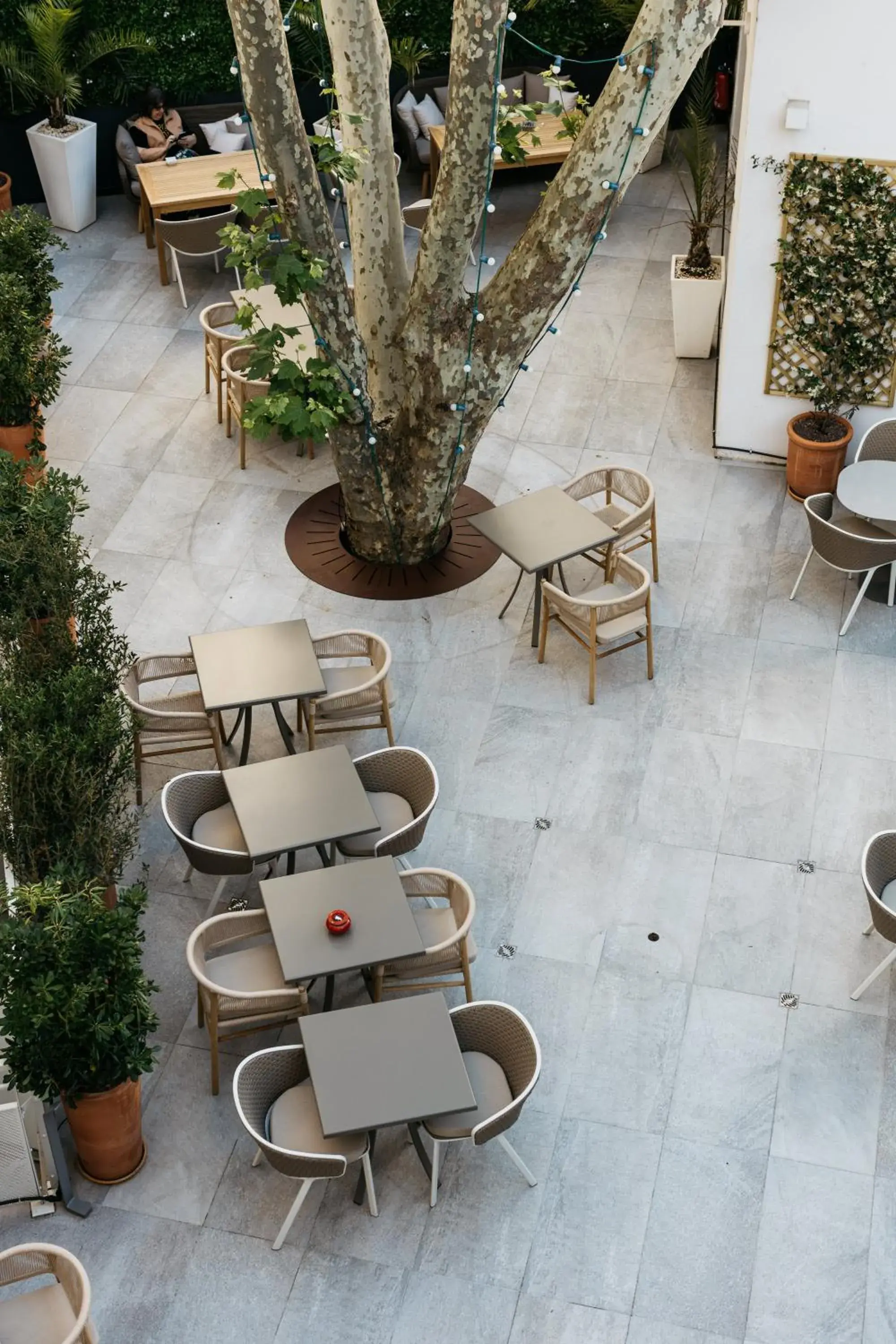 Patio, Patio/Outdoor Area in Hôtel Cézanne Boutique-Hôtel