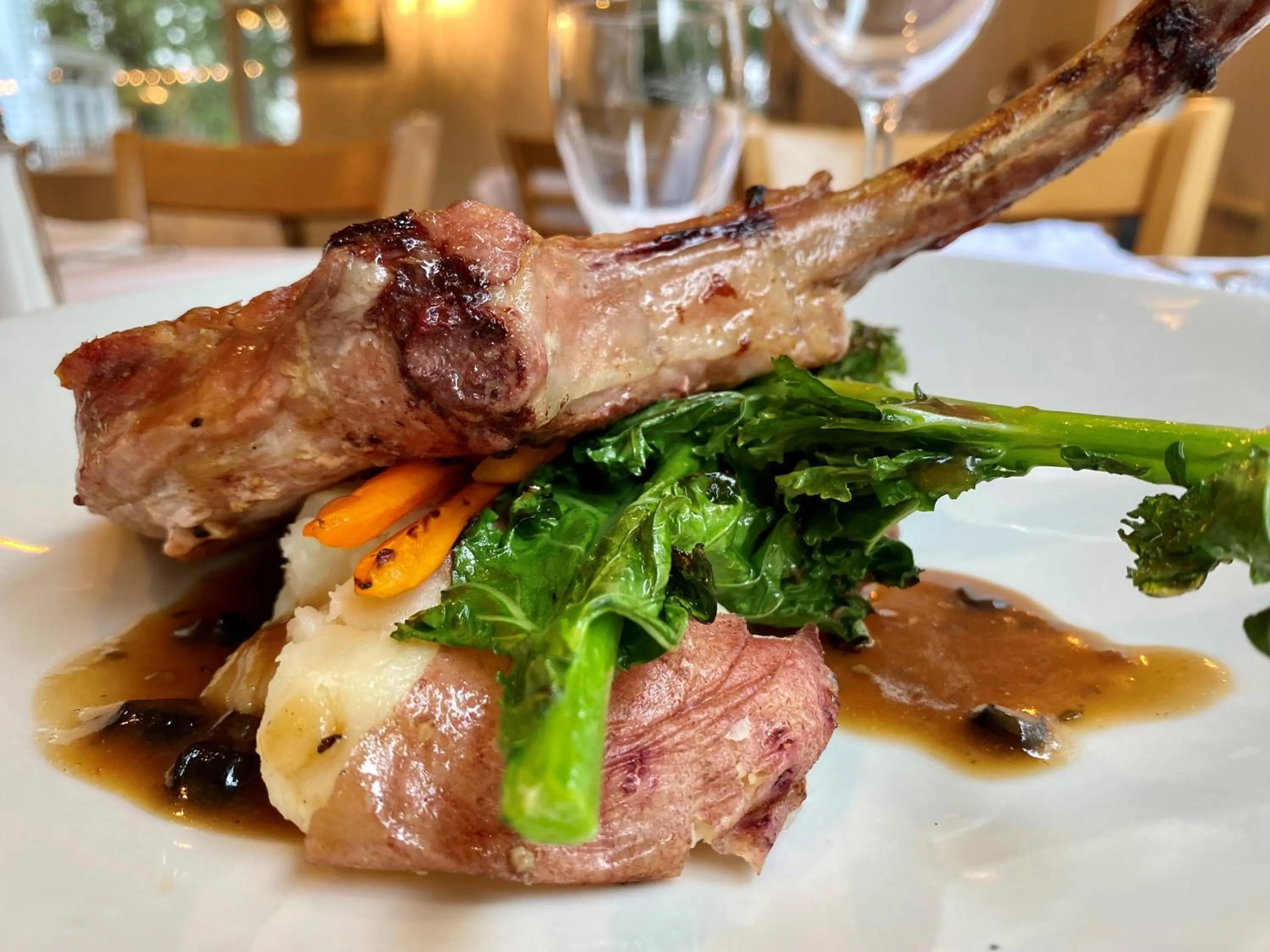 Food close-up in Sherwood Inn