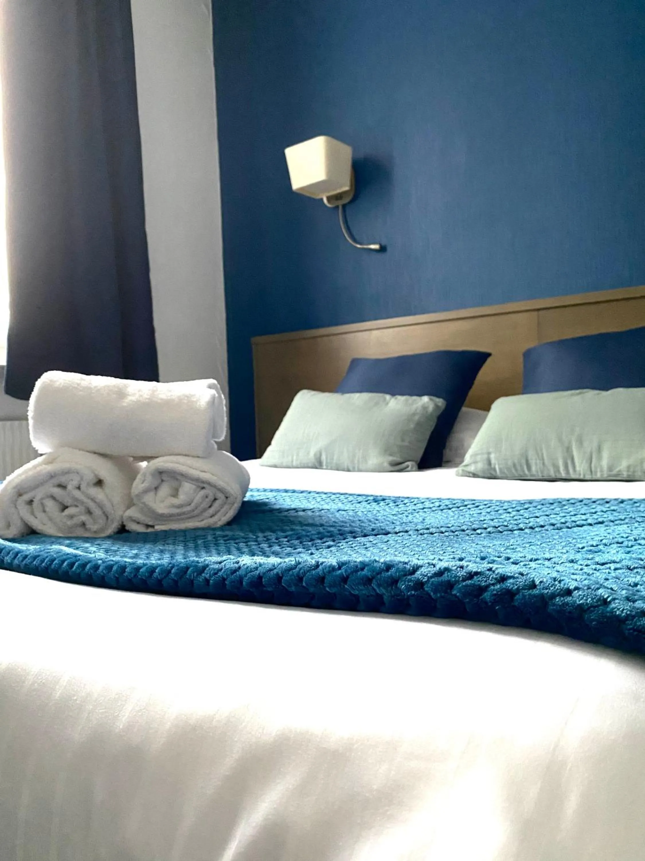 Bed in Brit Hotel Le Surcouf