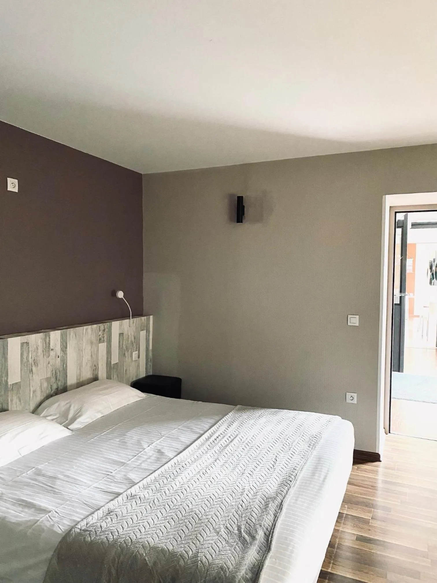 Bed in Brit Hotel Le Surcouf