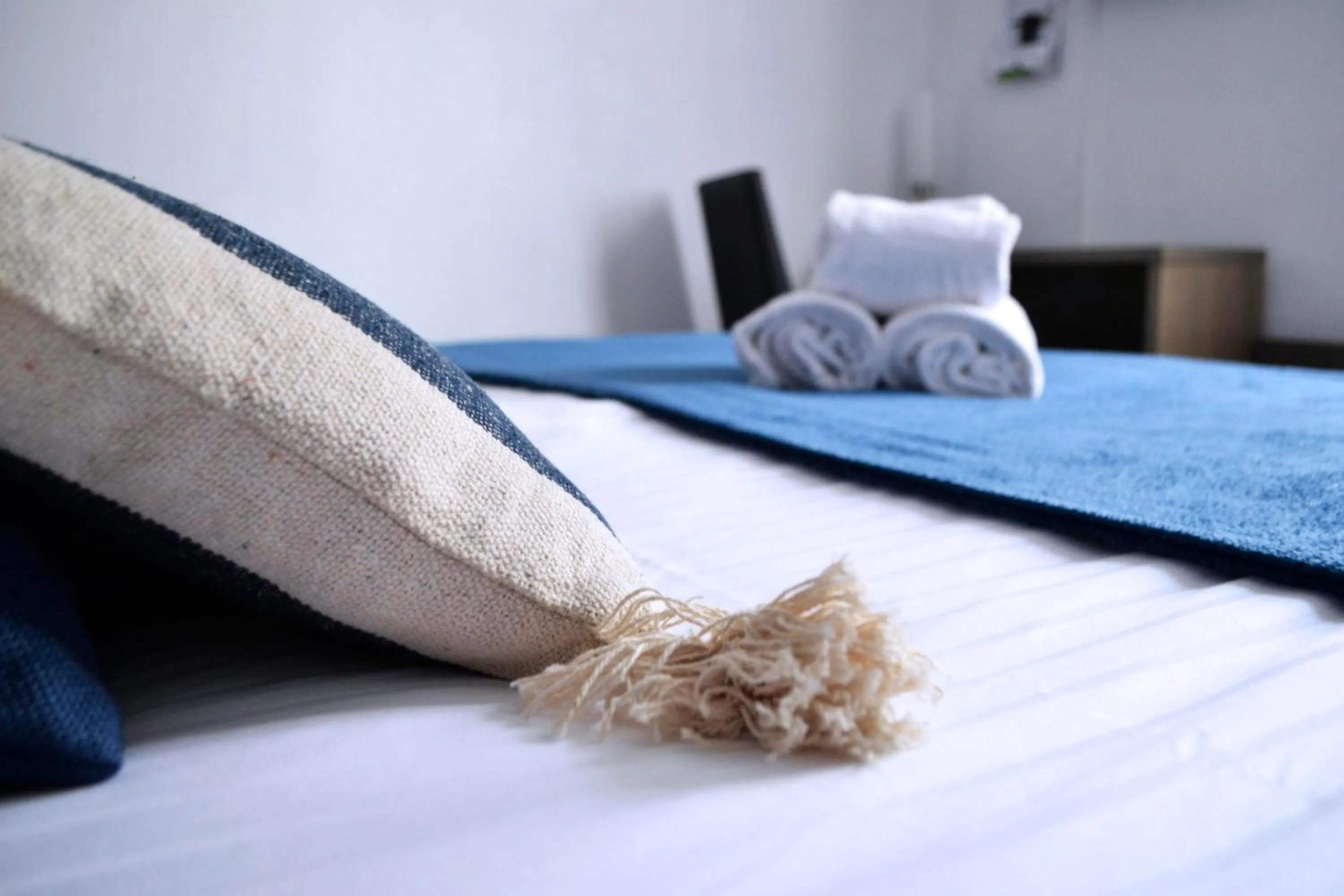 Bed in Brit Hotel Le Surcouf