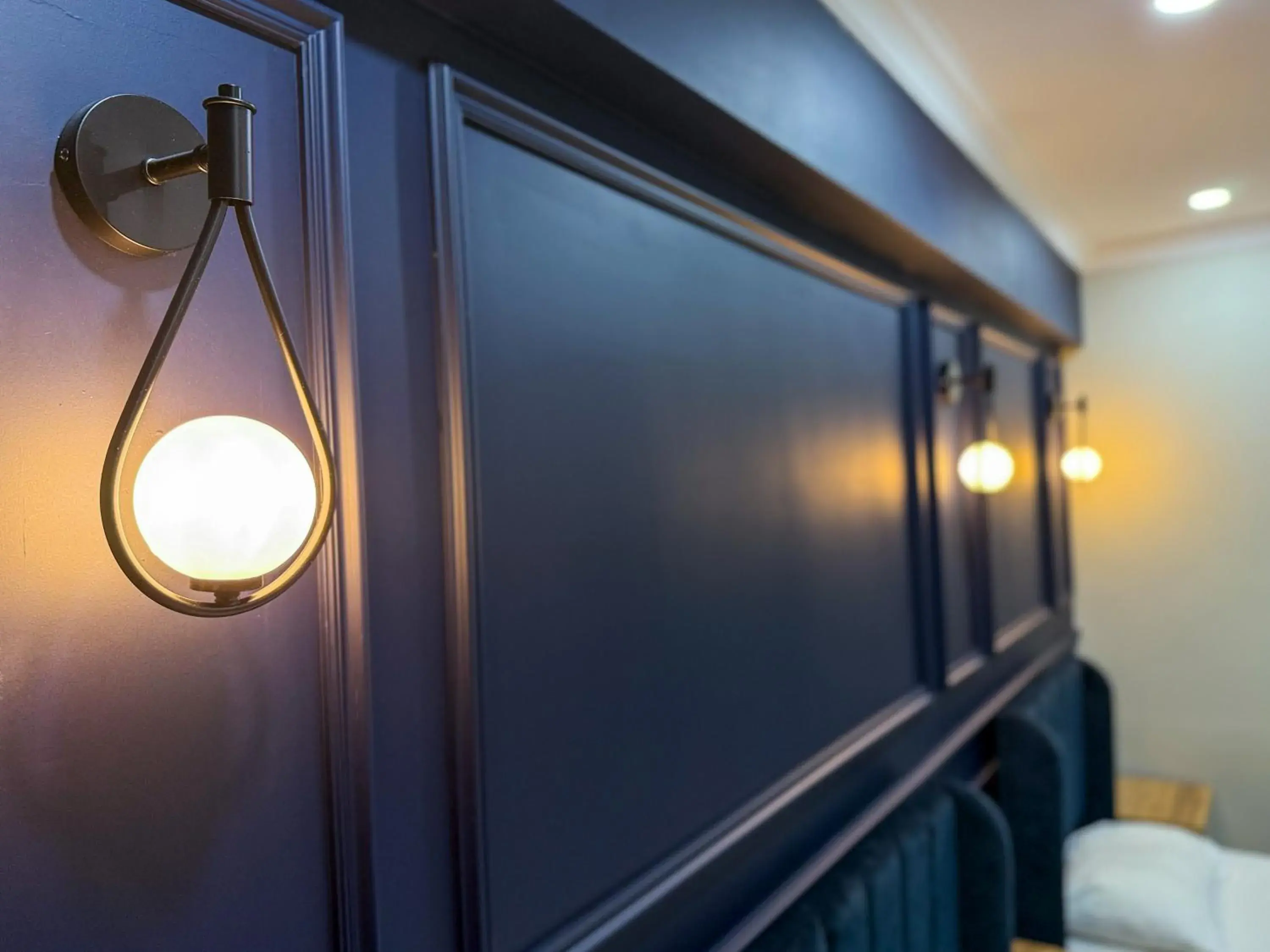 Bed in The Reina Hotel Bed in The Reina Hotel