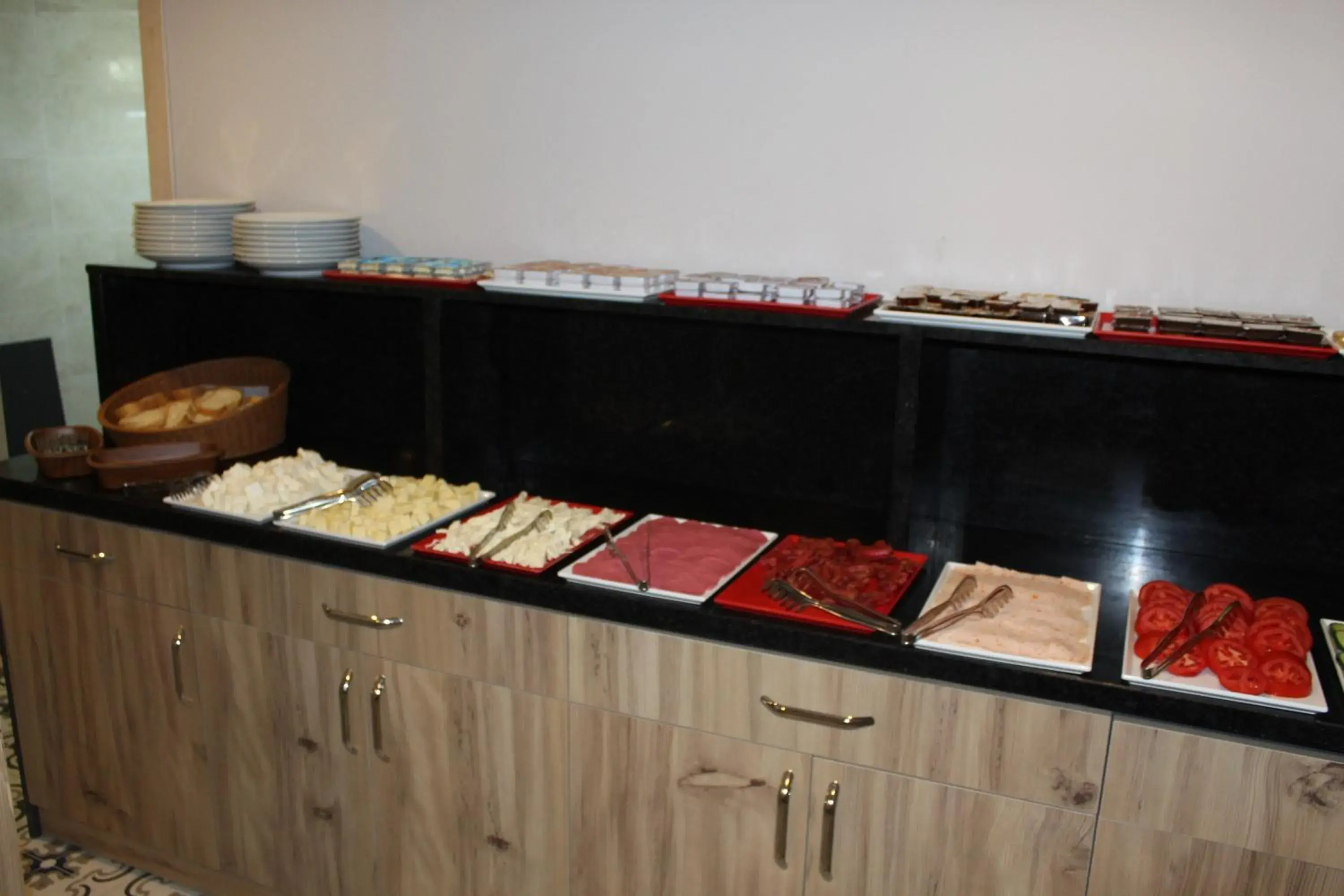 Buffet breakfast in The Reina Hotel Buffet breakfast in The Reina Hotel