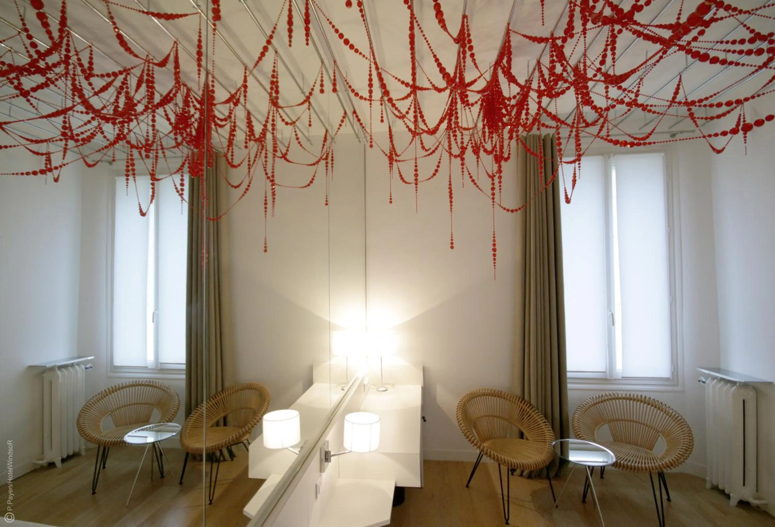 Decorative detail in Le Windsor, Jungle Art Hotel