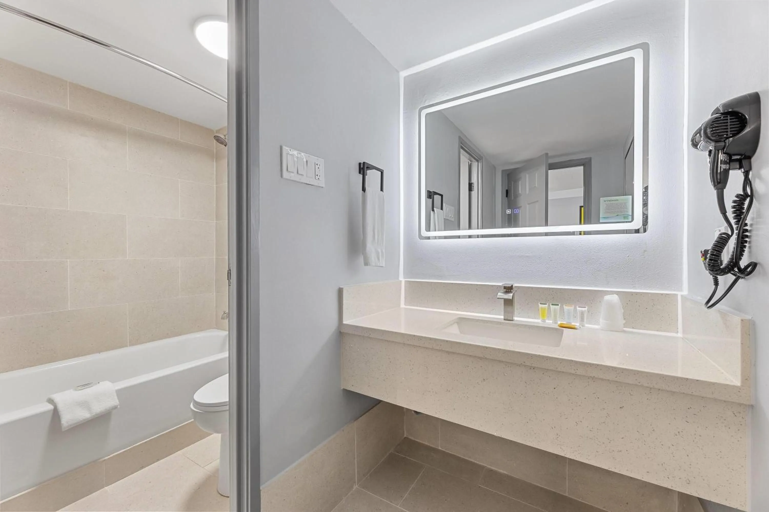 Bathroom in Days Inn & Suites by Wyndham Texas City