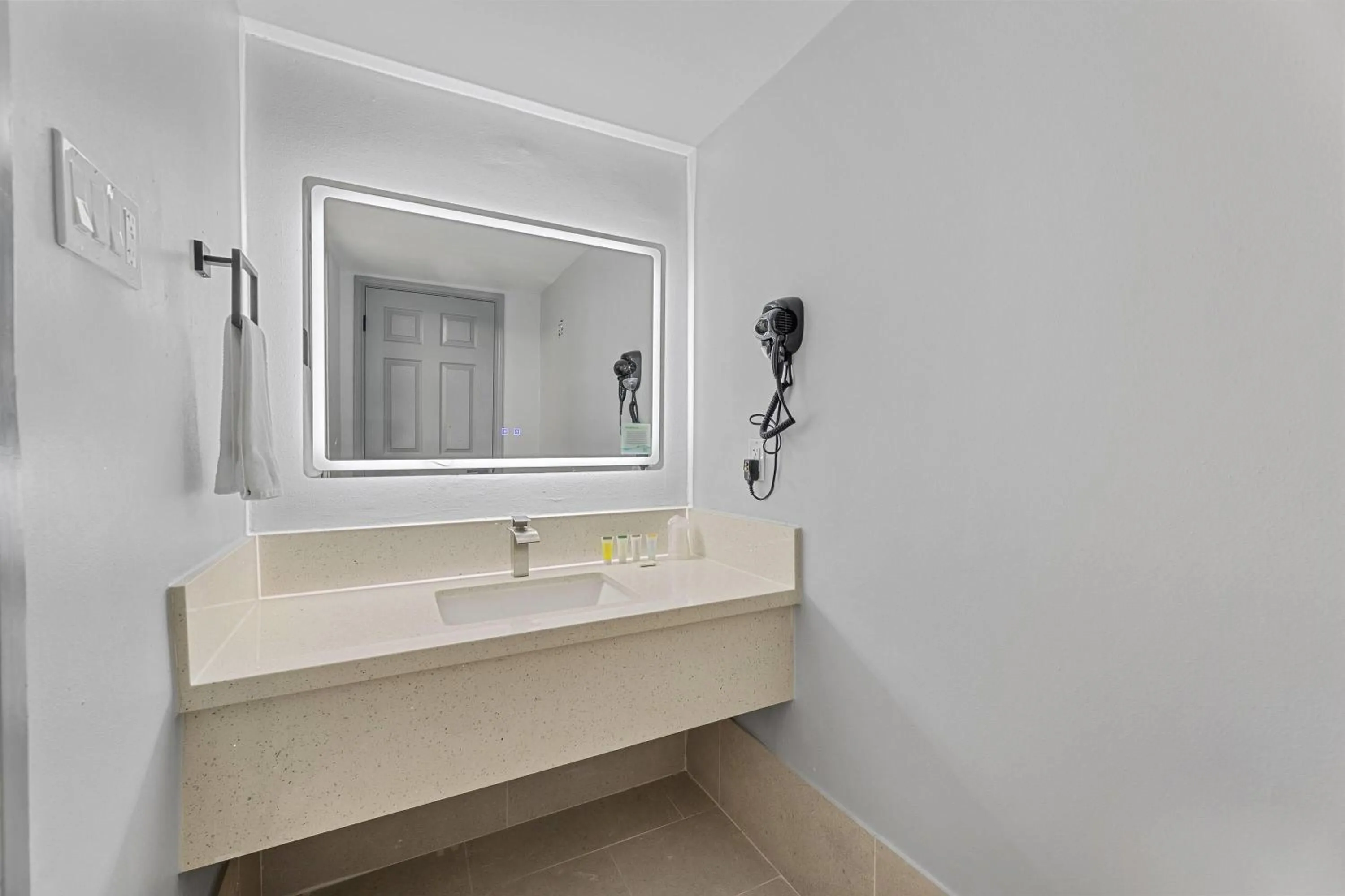 Bathroom in Days Inn & Suites by Wyndham Texas City