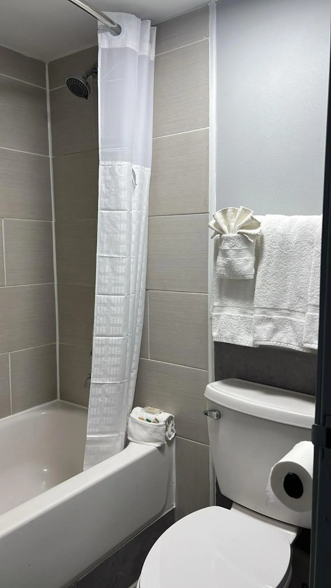 Bathroom in Days Inn & Suites by Wyndham Texas City
