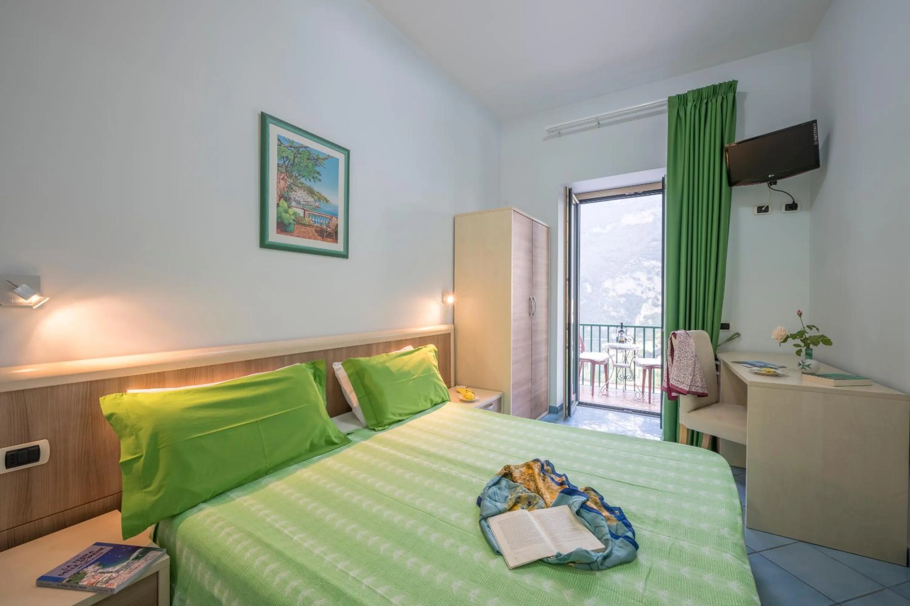 Bed in Dint'a Torre Bed and Breakfast