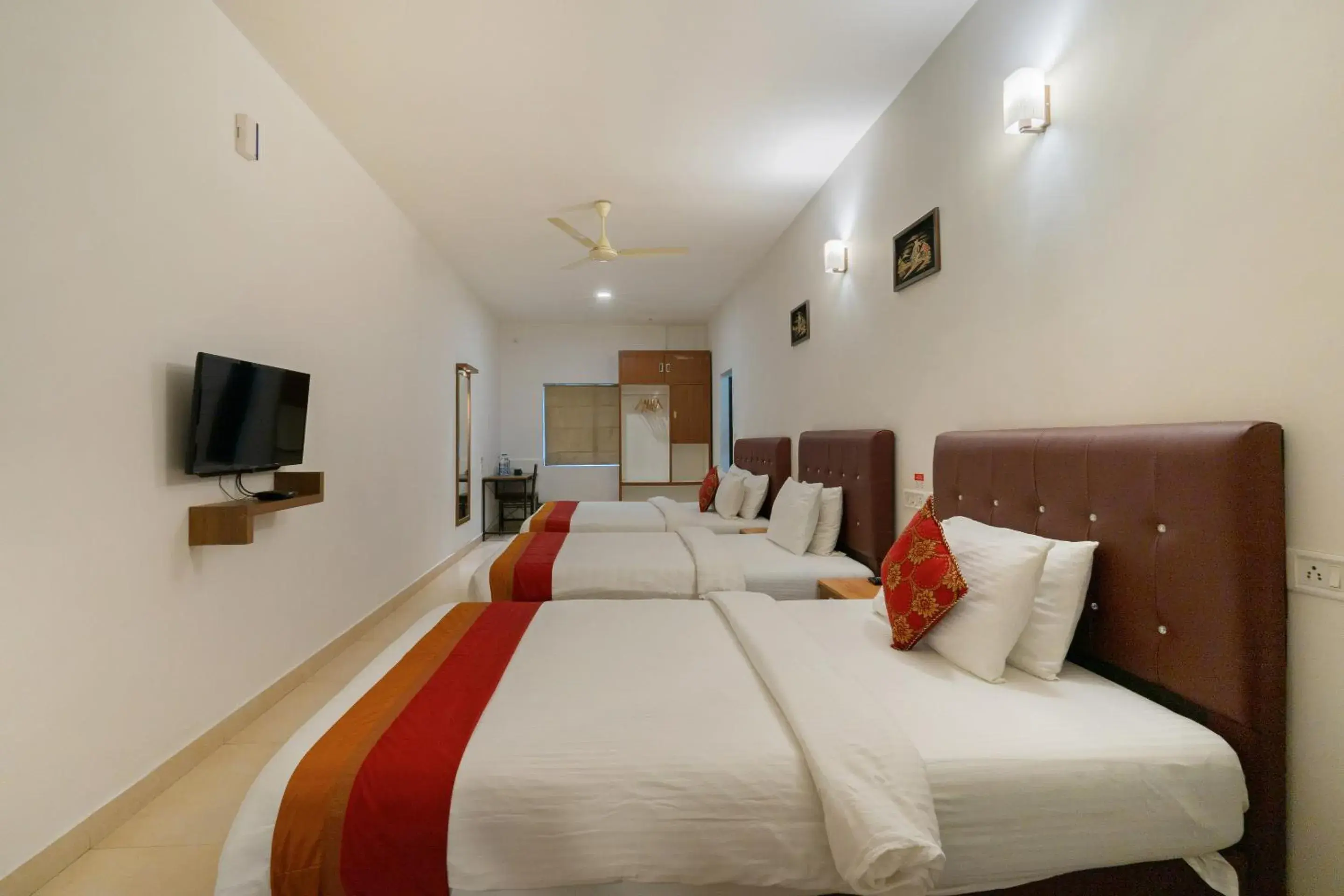 Bed in The Sanihara Hotel & Resort Bed in The Sanihara Hotel & Resort