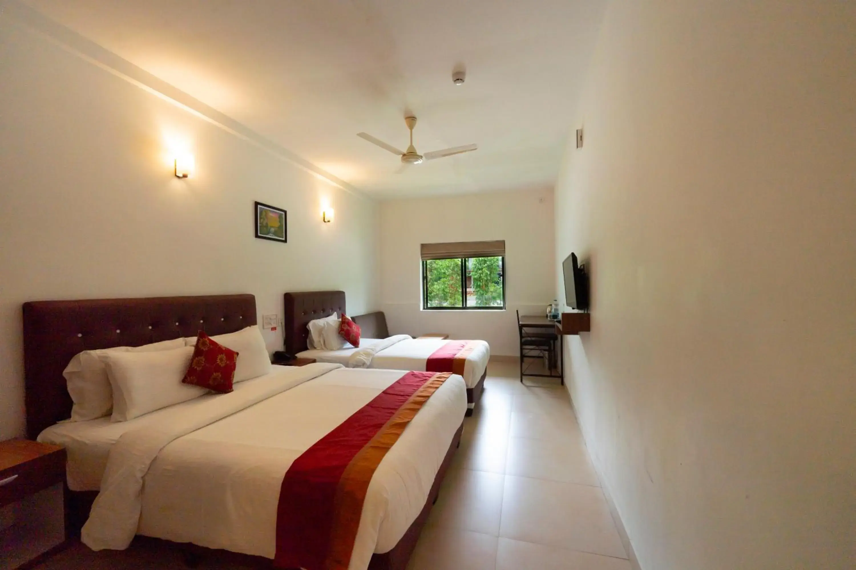 Bed in The Sanihara Hotel & Resort Bed in The Sanihara Hotel & Resort