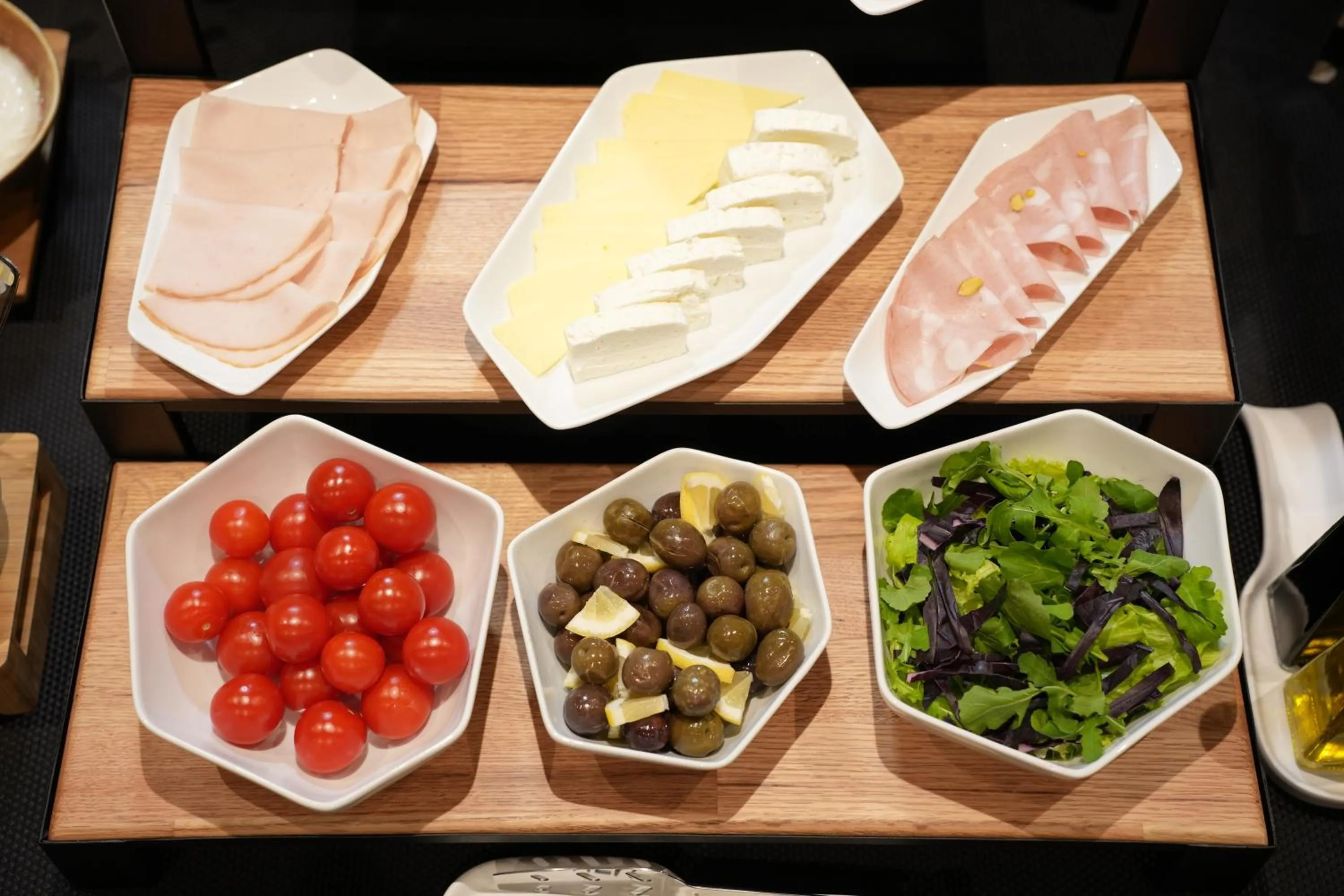 Buffet breakfast in La Suite Boutique Hotel