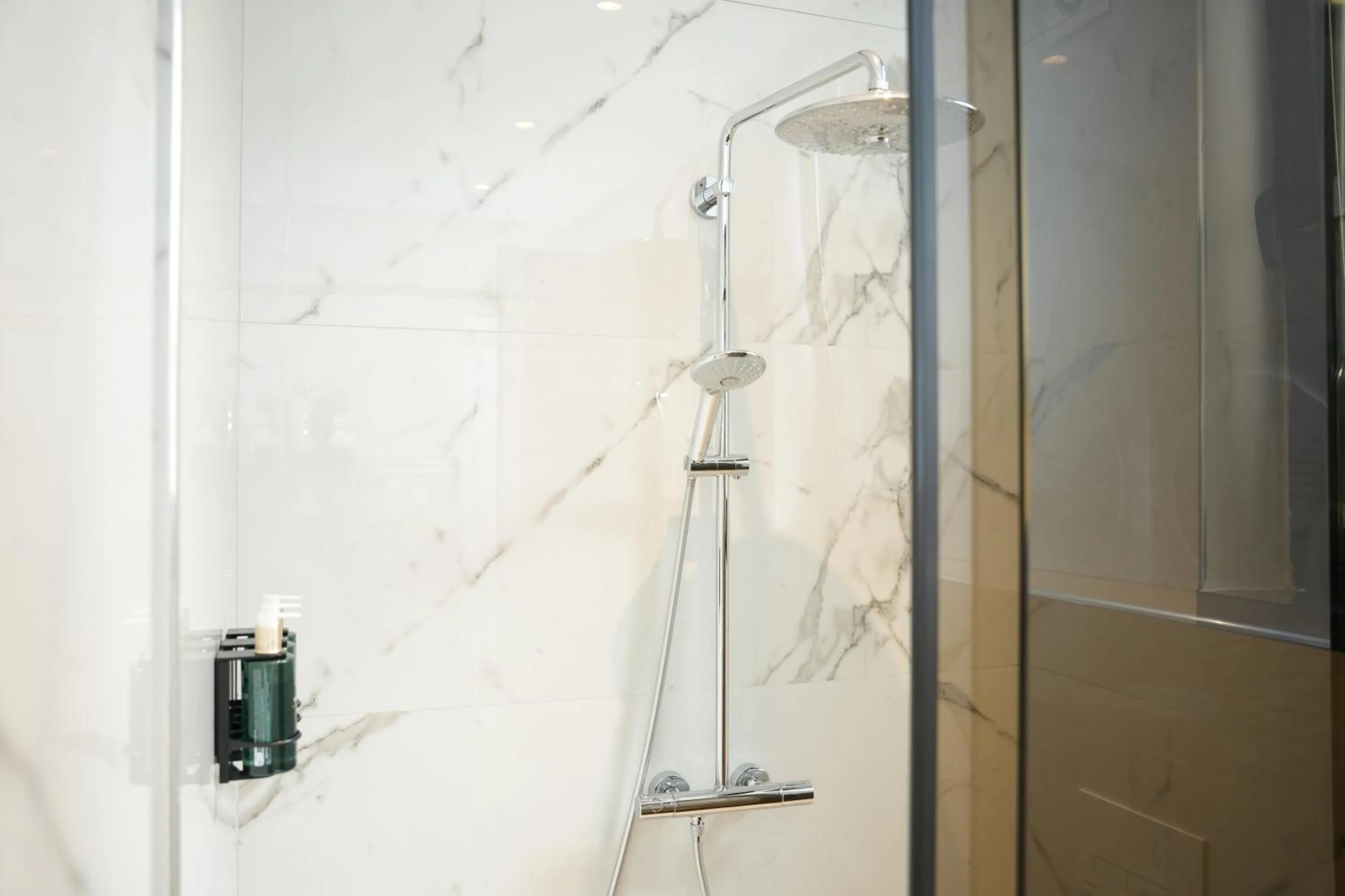 Shower in La Suite Boutique Hotel