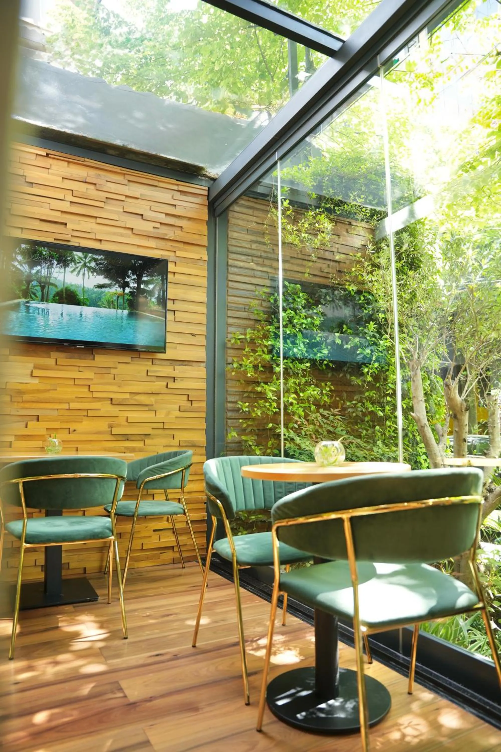 Seating area in La Suite Boutique Hotel