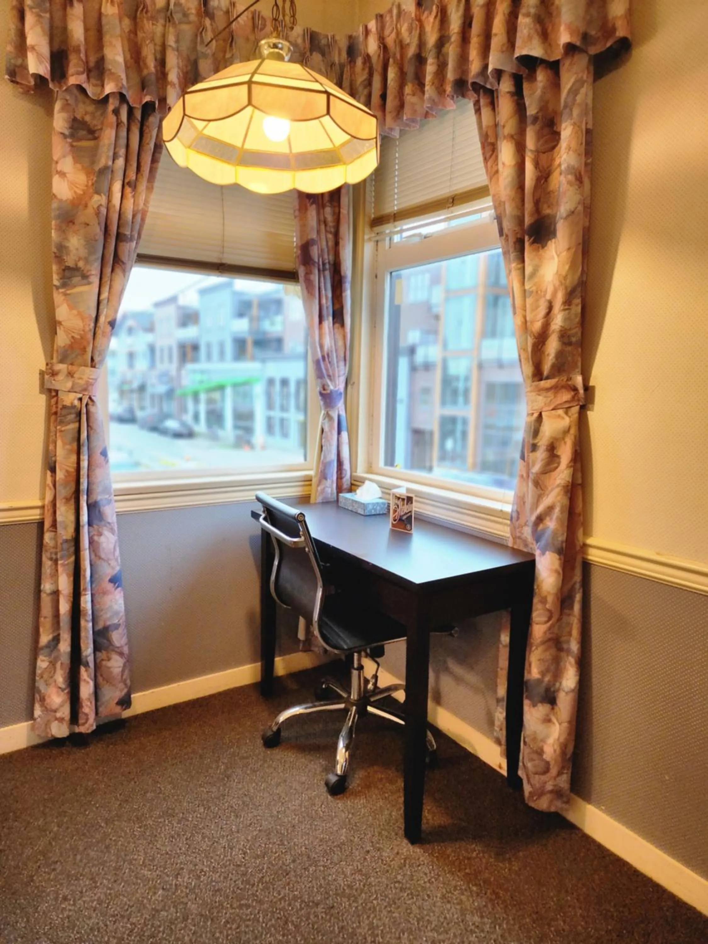 Dining area in The Steveston Cafe & Hotel