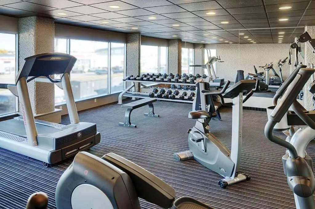 Fitness centre/facilities in Radisson Hotel Fort St John