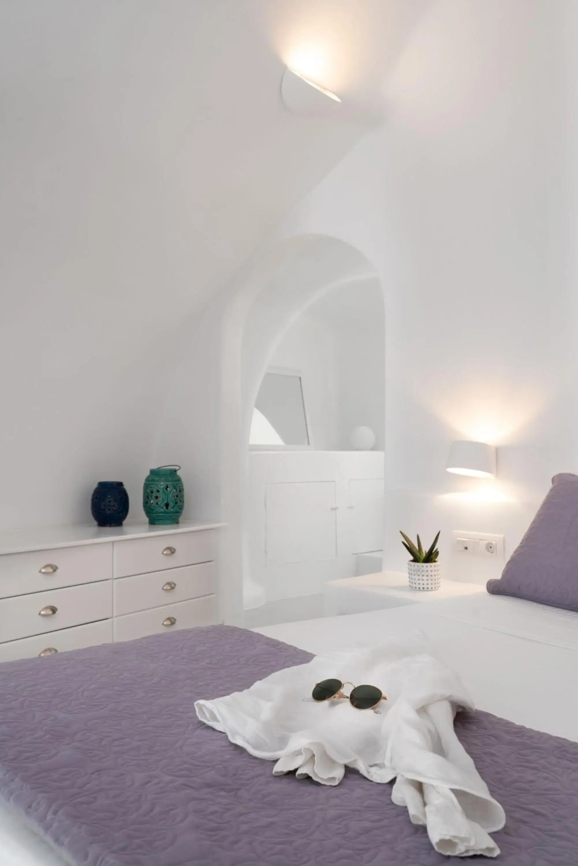 Bedroom in Oia Spirit Boutique Residences Bedroom in Oia Spirit Boutique Residences