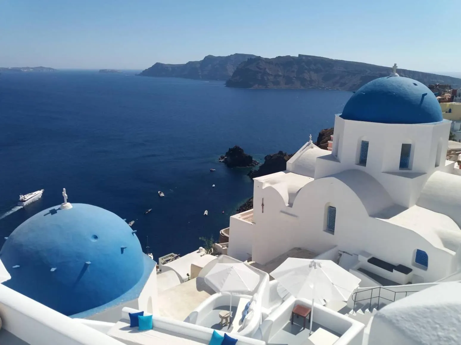 Sea view in Oia Spirit Boutique Residences