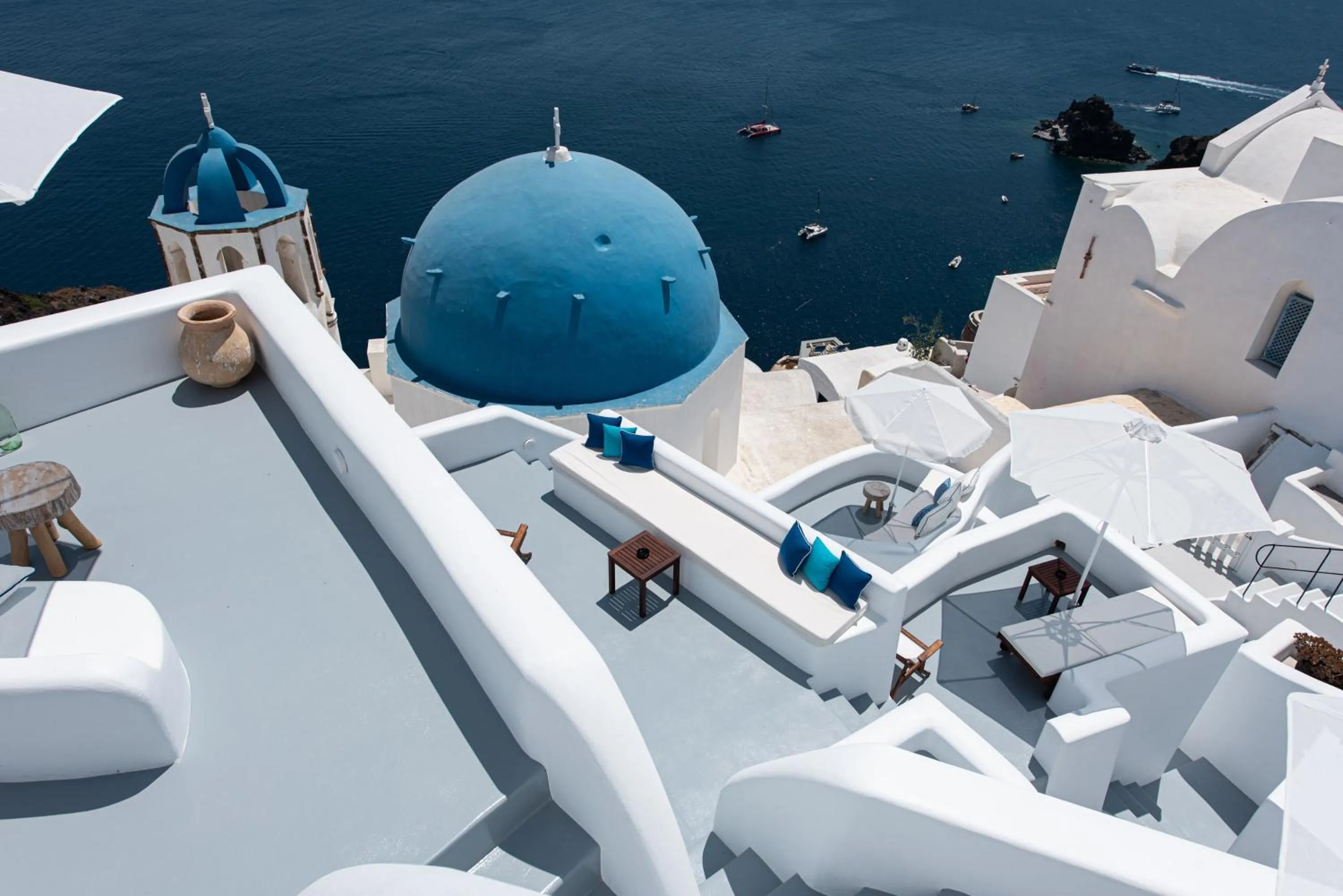 Sea view in Oia Spirit Boutique Residences