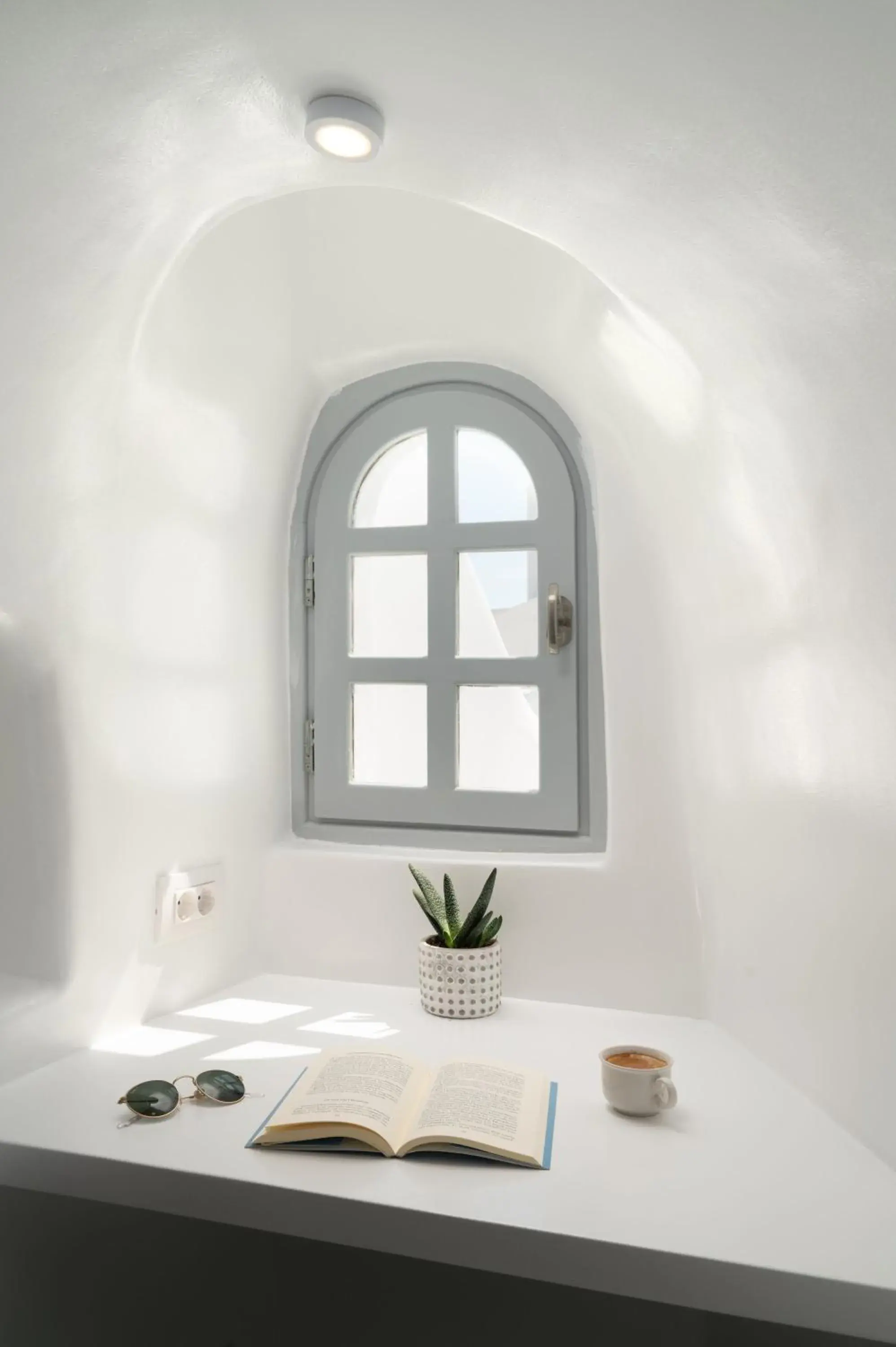 Seating area in Oia Spirit Boutique Residences Seating area in Oia Spirit Boutique Residences