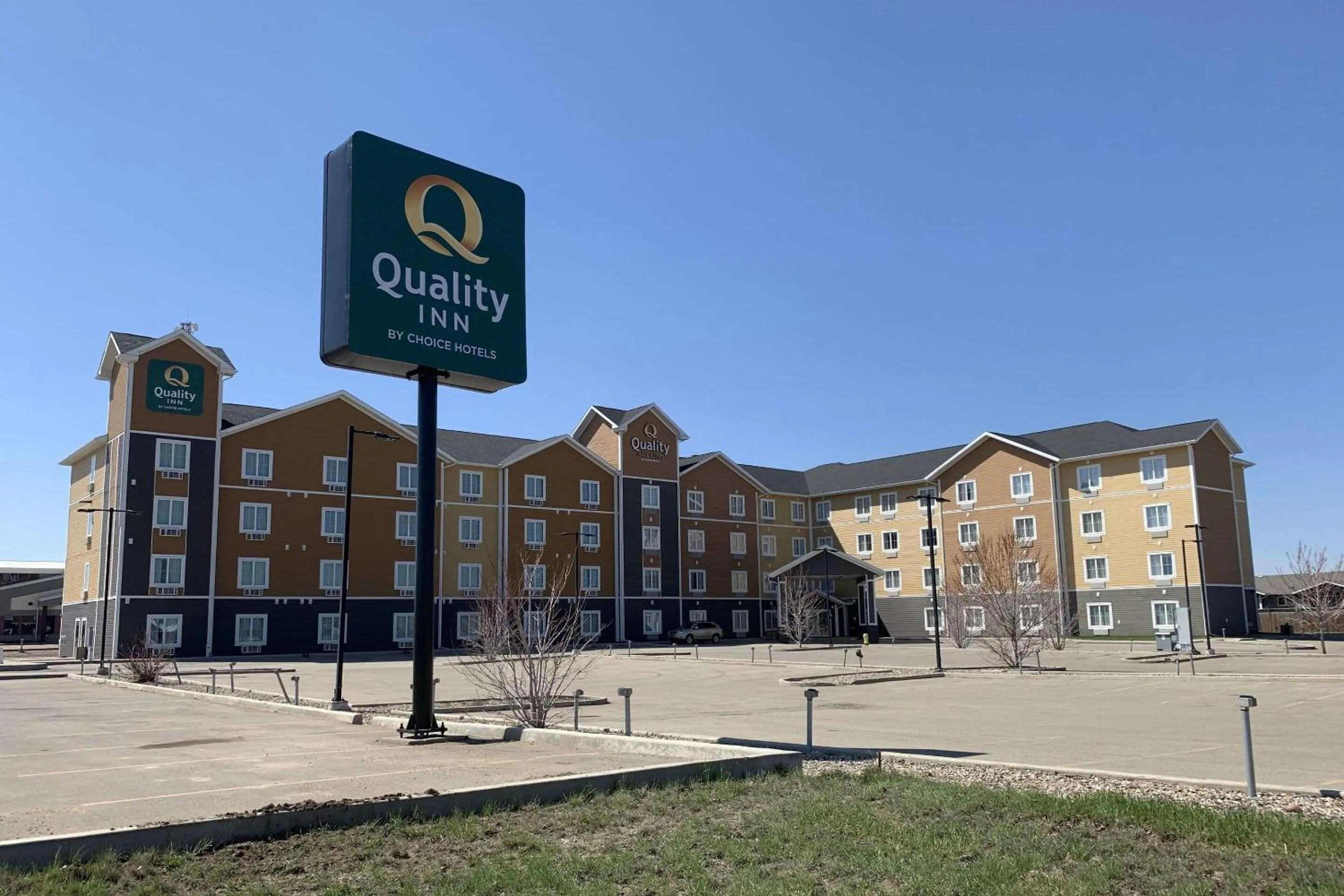 Property building in Quality Inn and Suites