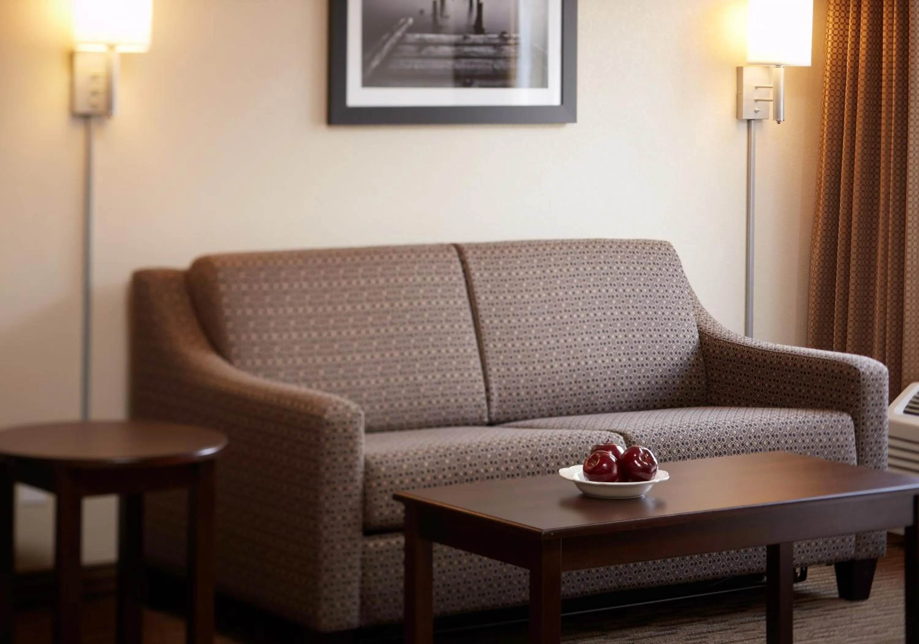 Living room in Travelodge Suites by Wyndham Estevan