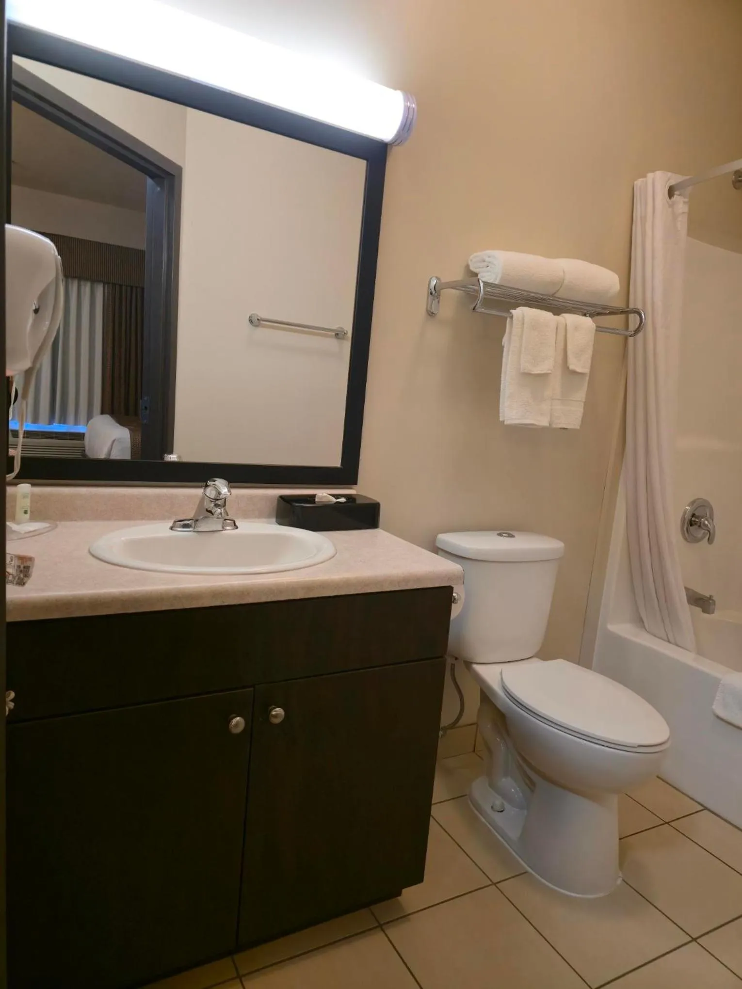 Bathroom in Travelodge Suites by Wyndham Estevan
