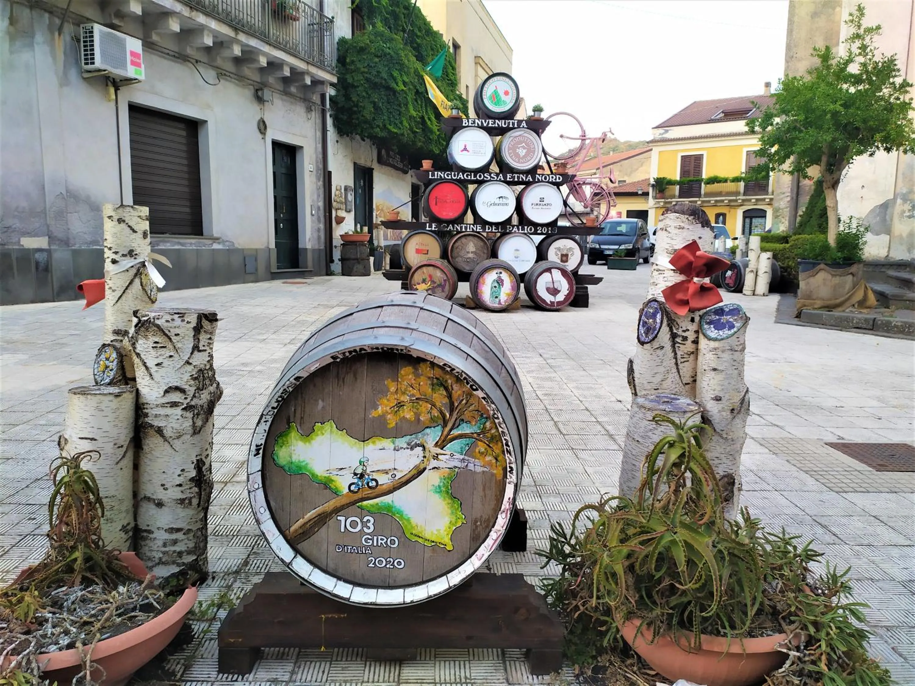 Natural landscape in B&B Casa Valentina a Linguaglossa