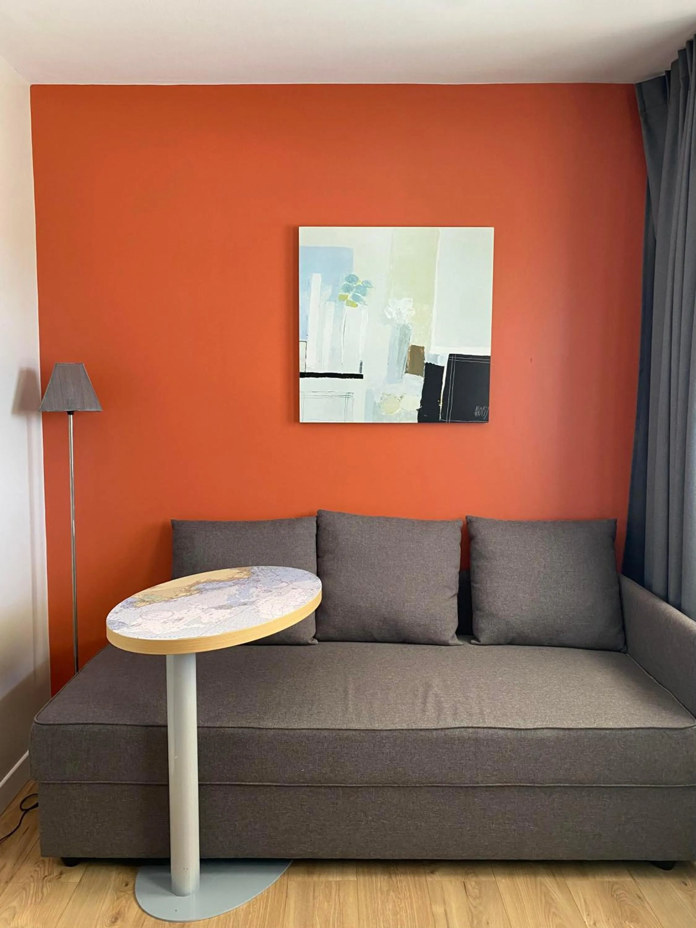 Seating area in Hôtel Le Lichen De La Mer