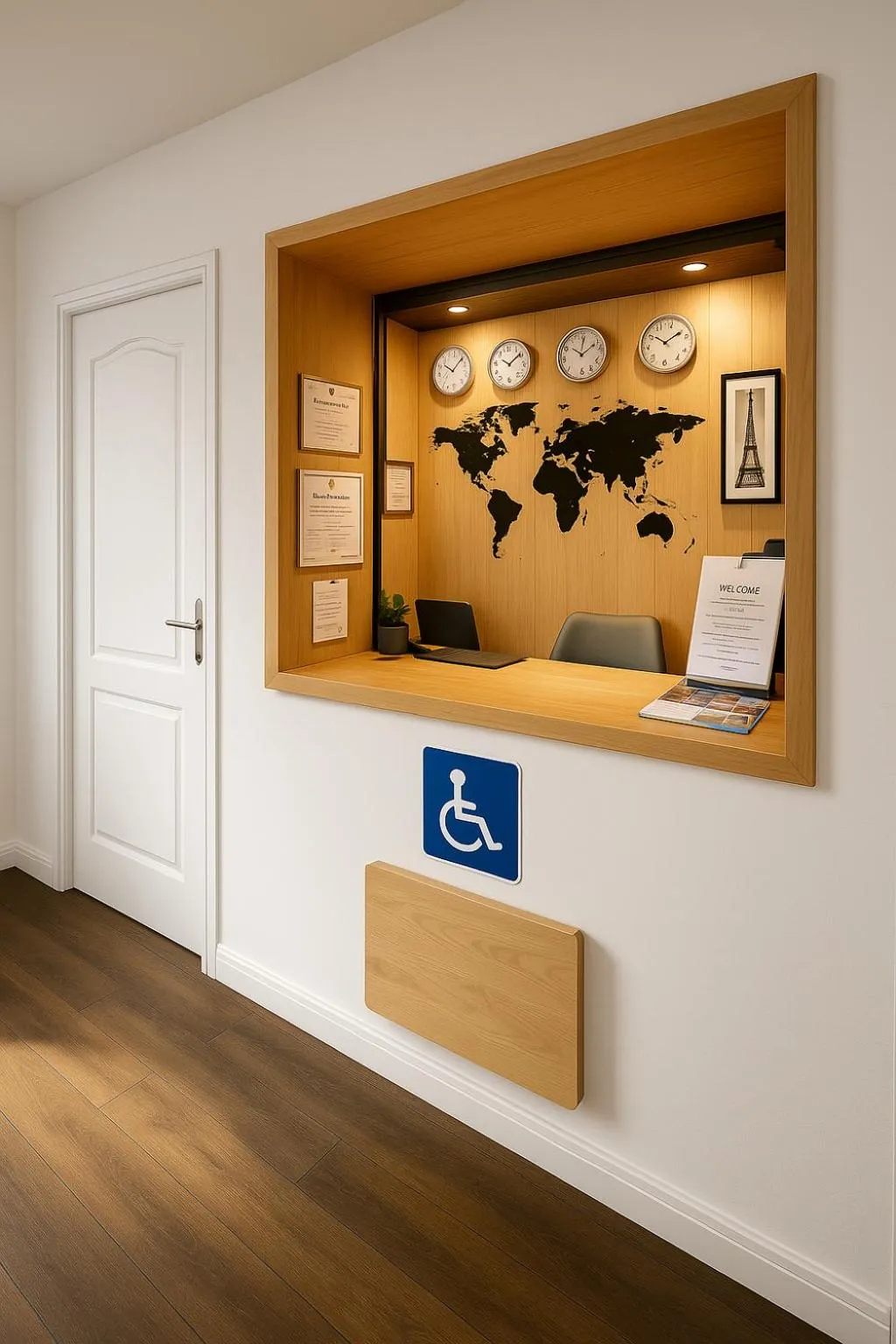 Lobby or reception in Logis Hôtel du Cirque Troyes centre historique