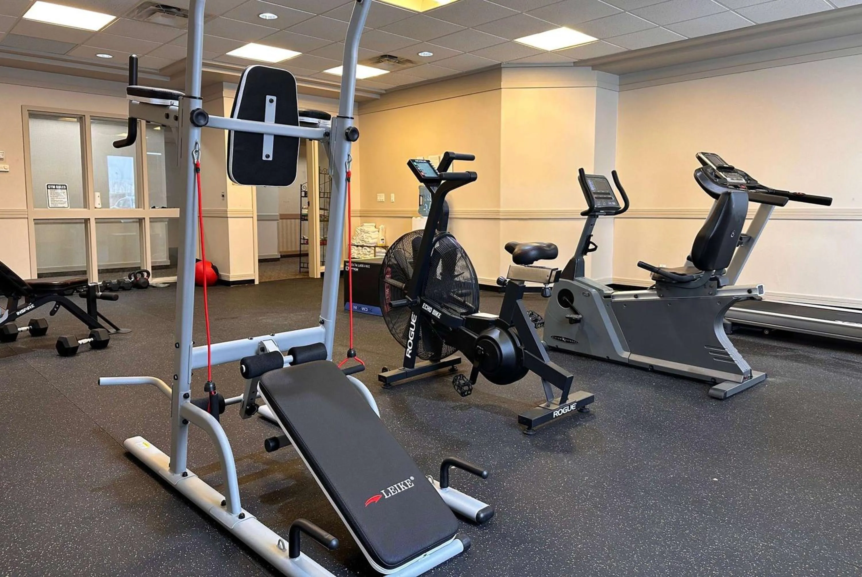 Fitness centre/facilities in Ramada by Wyndham Estevan