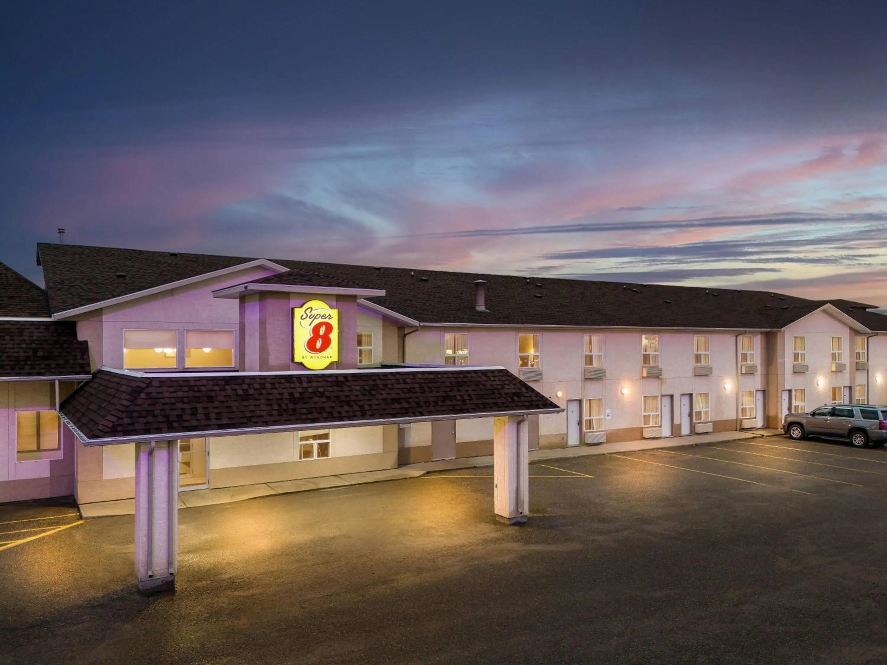 Property building in Super 8 by Wyndham Meadow Lake