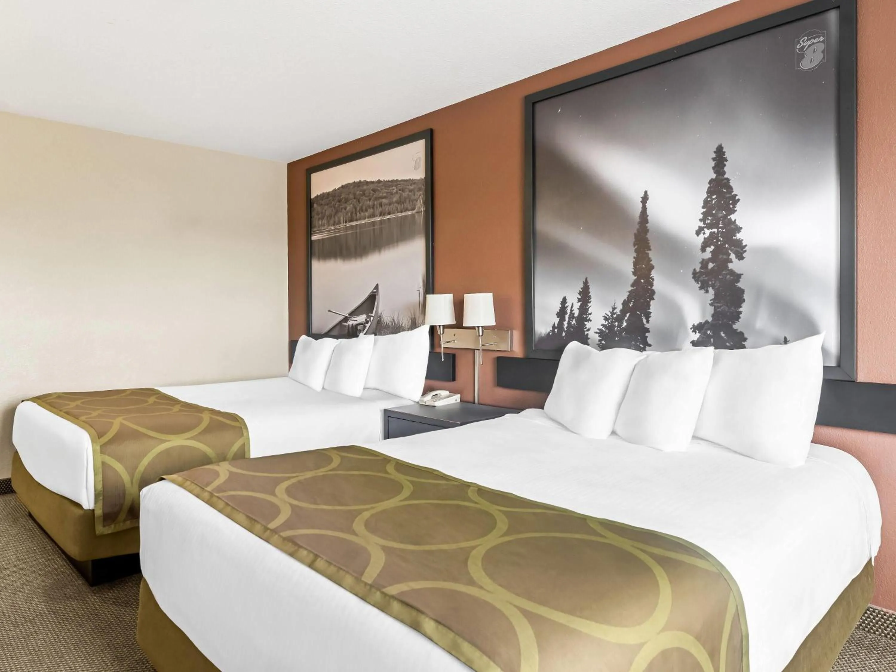 Bed in Super 8 by Wyndham Meadow Lake