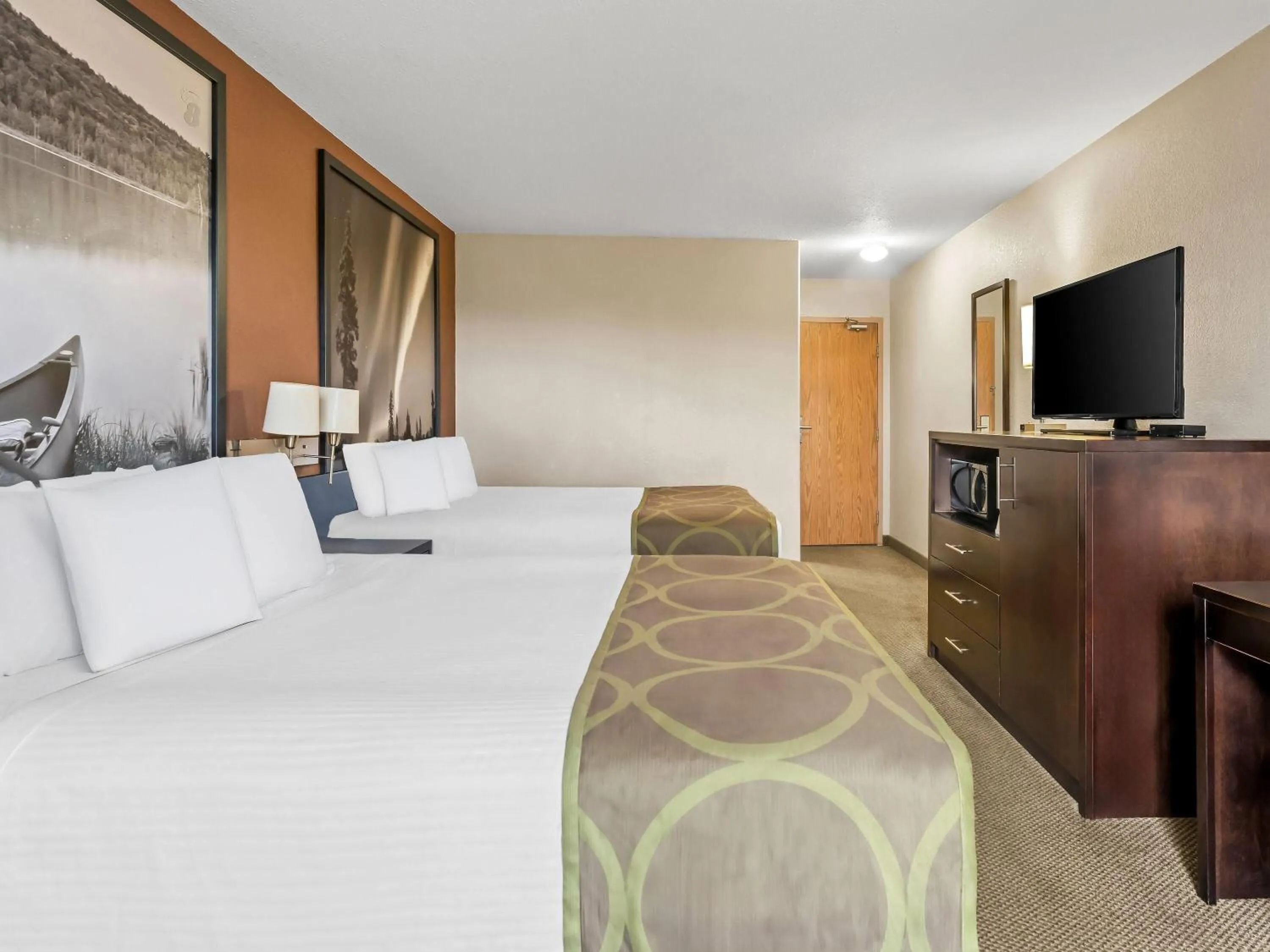 Bed in Super 8 by Wyndham Meadow Lake