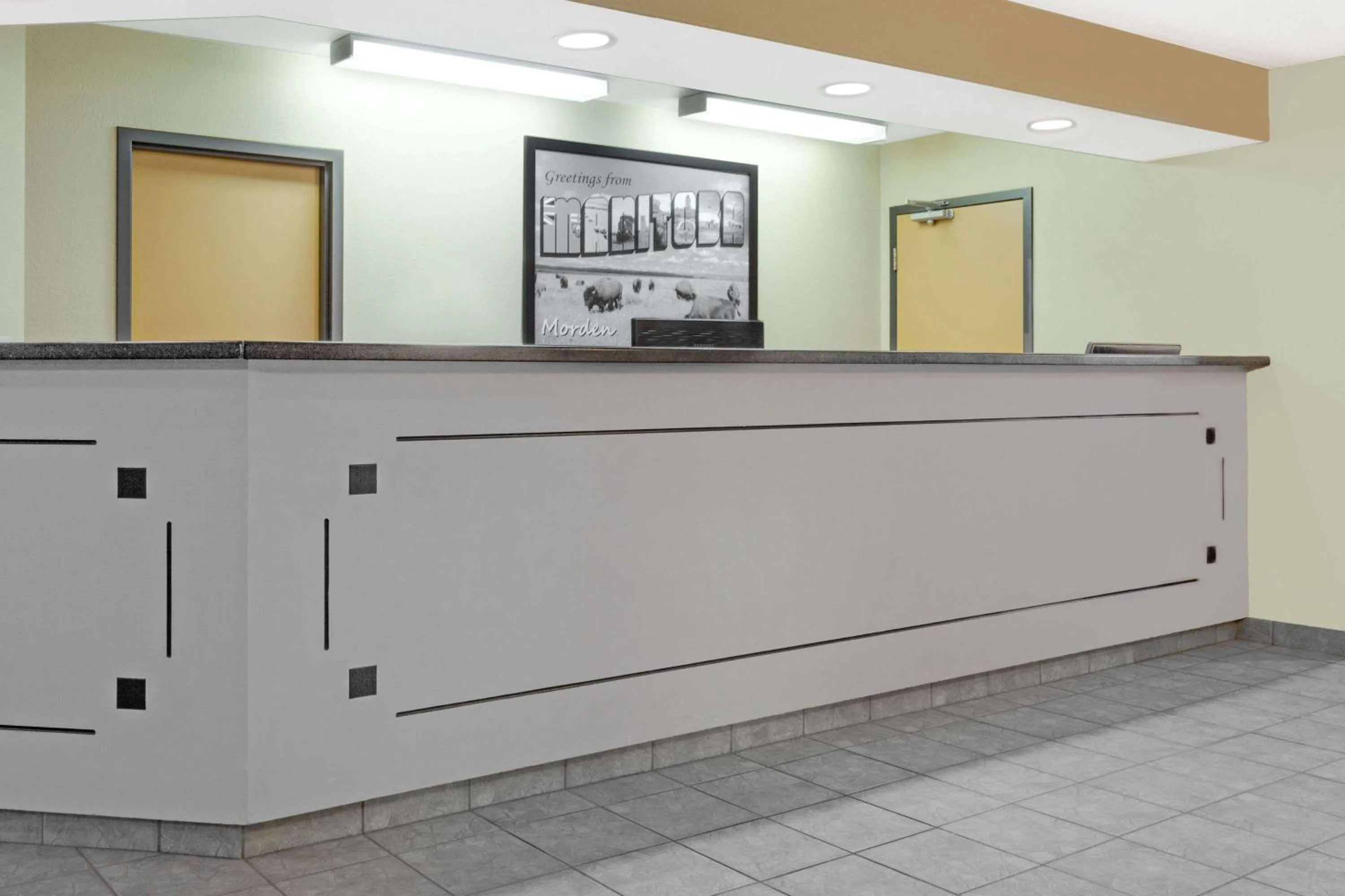 Lobby or reception in Super 8 by Wyndham Morden