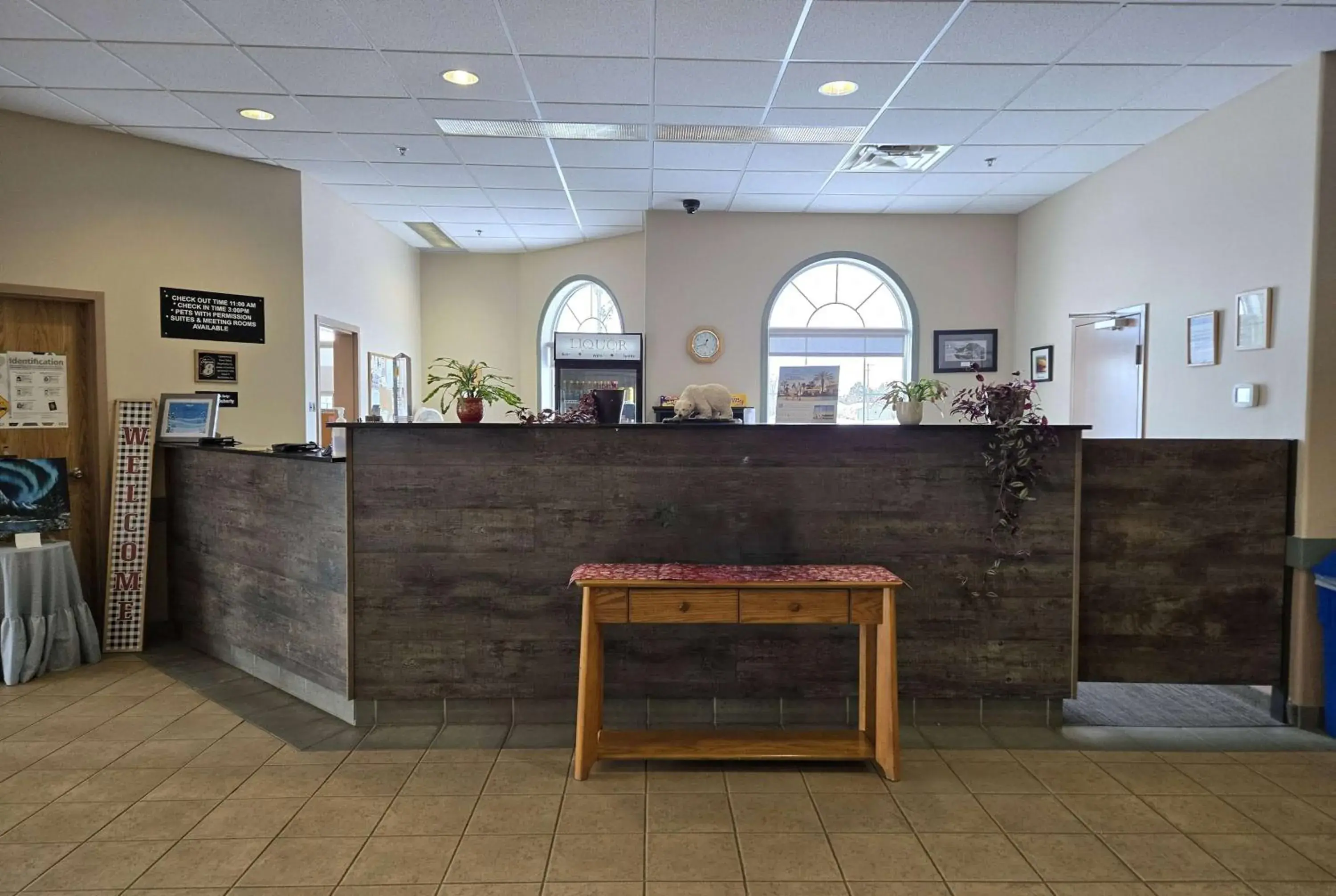 Lobby or reception in Super 8 by Wyndham Swan River MB Lobby or reception in Super 8 by Wyndham Swan River MB