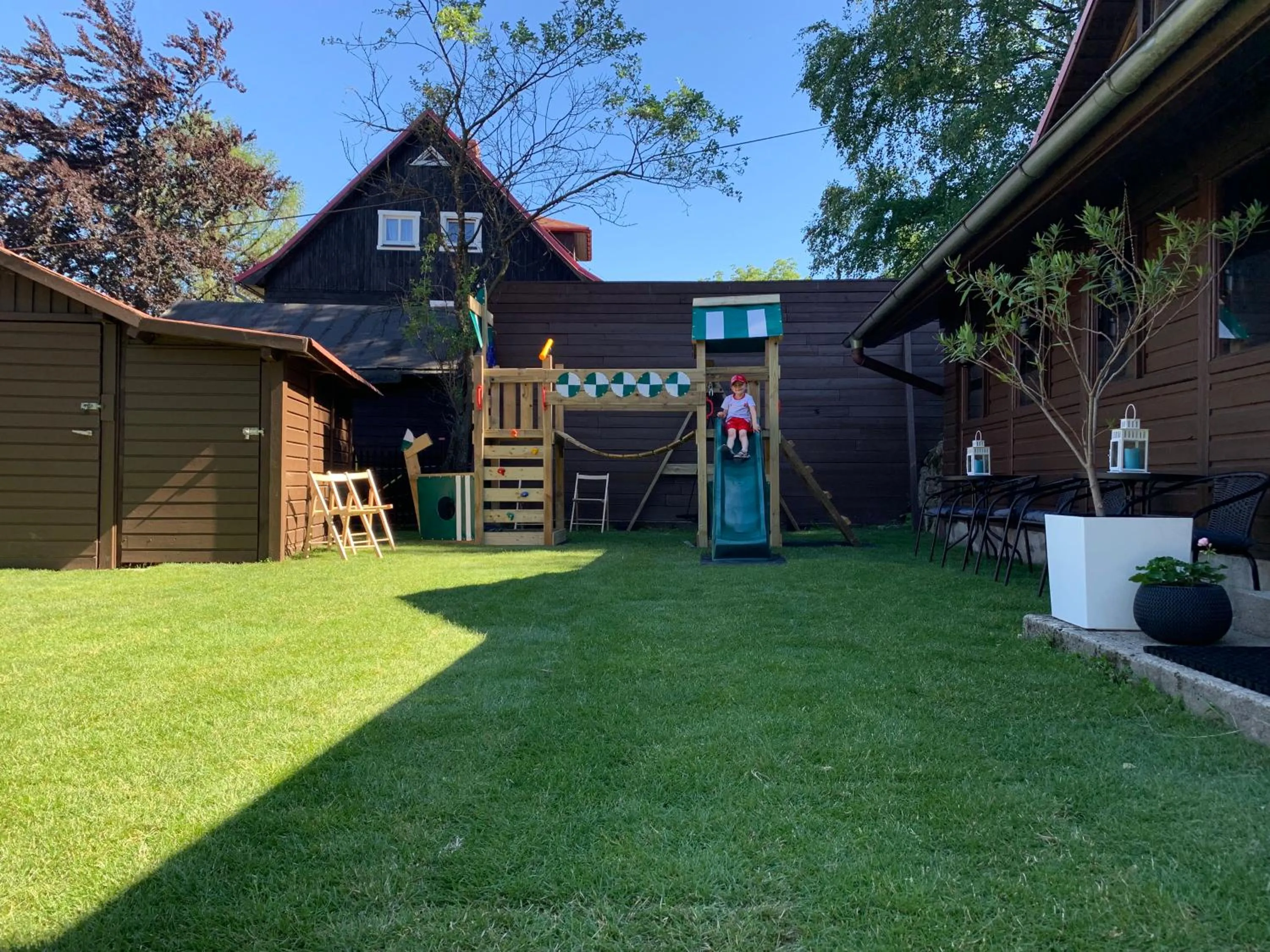 Children play ground in Willa Karkonoska