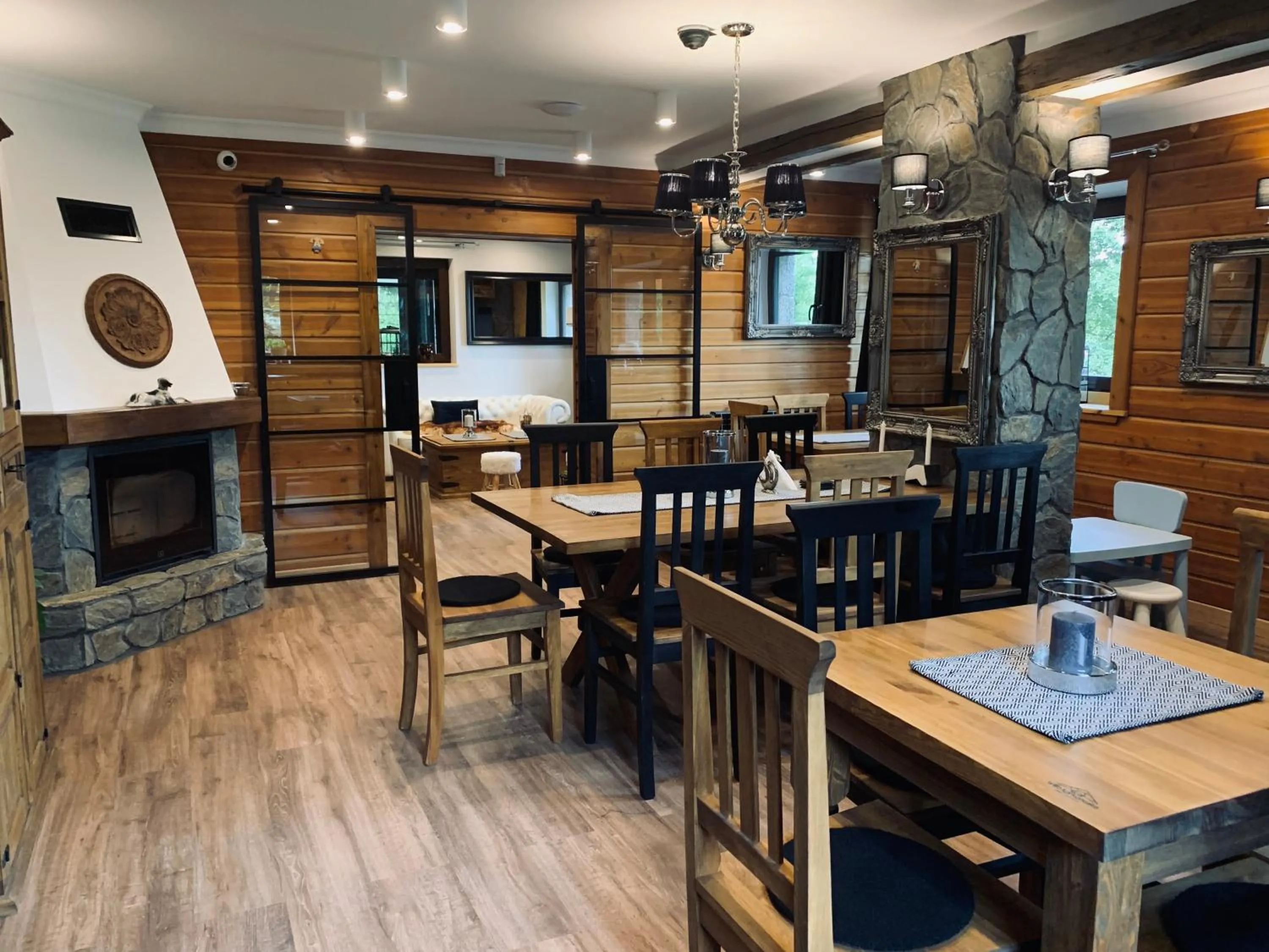 Dining area in Willa Karkonoska