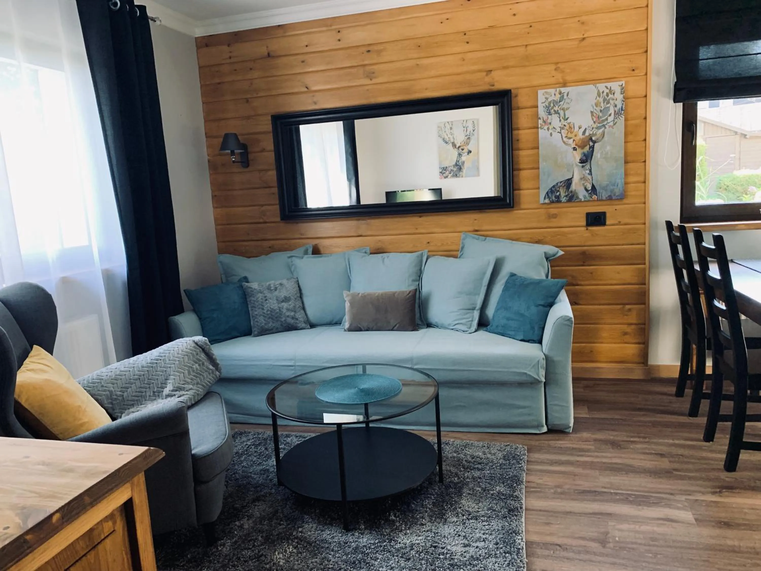 Living room in Willa Karkonoska