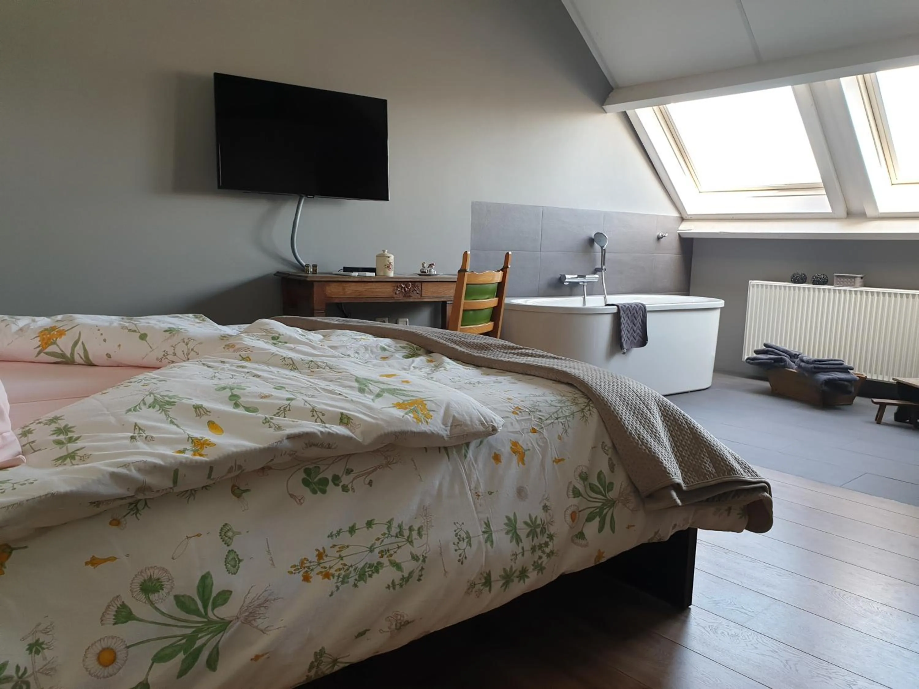 Bed in B&B 't Merthoes