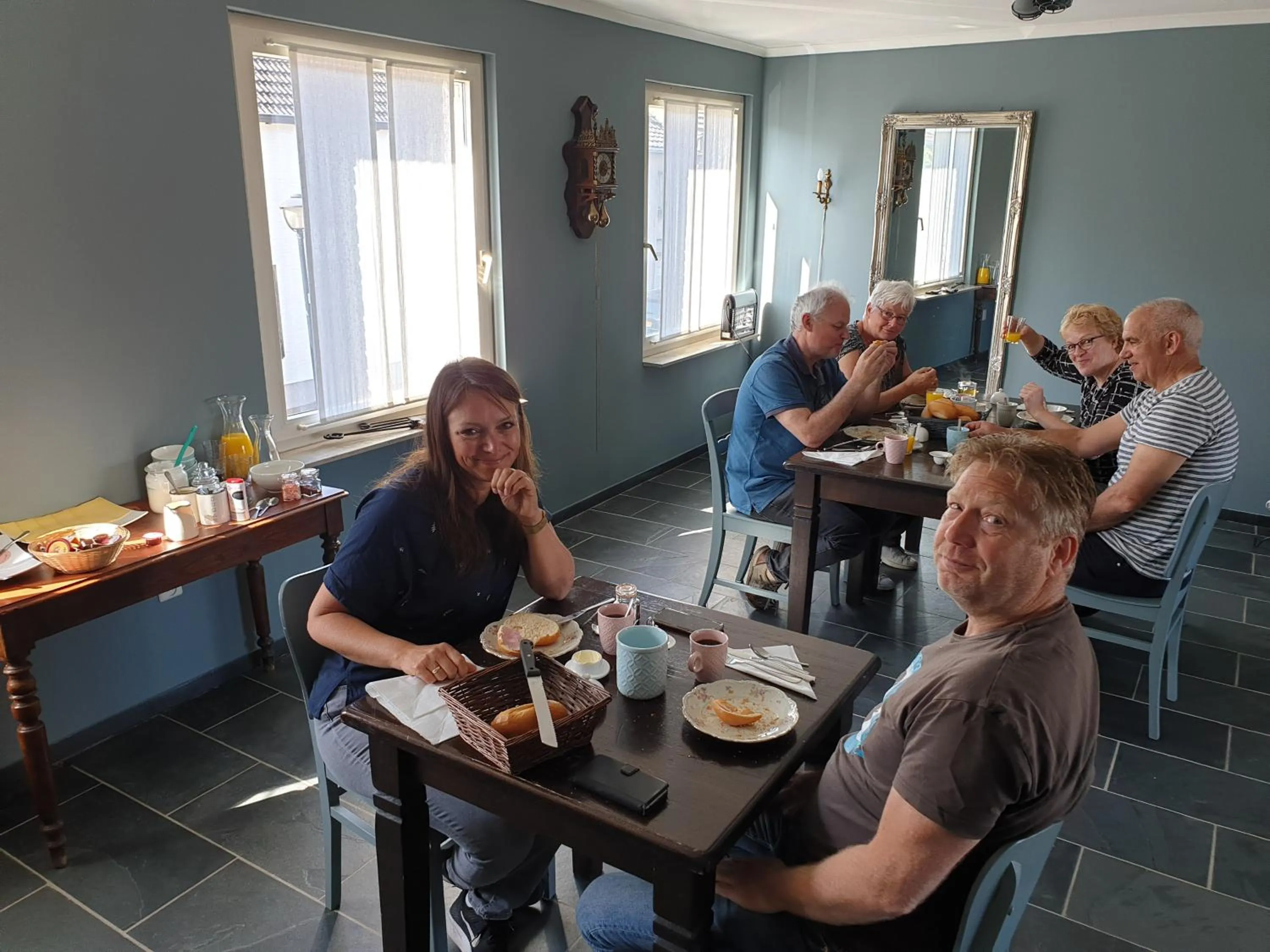 Breakfast in B&B 't Merthoes