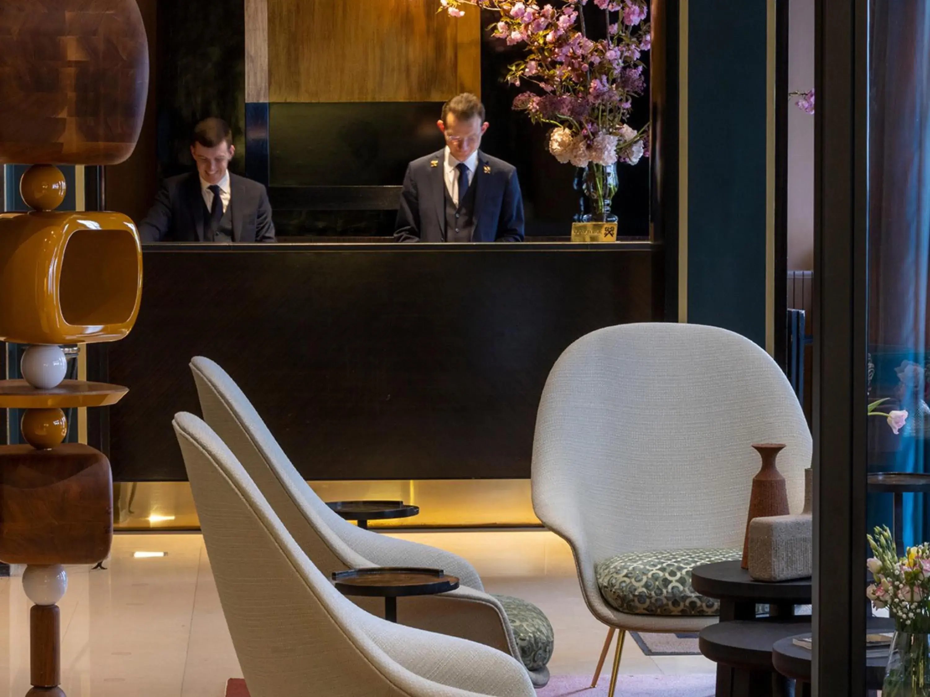 Lobby or reception in Hotel Montalembert Lobby or reception in Hotel Montalembert