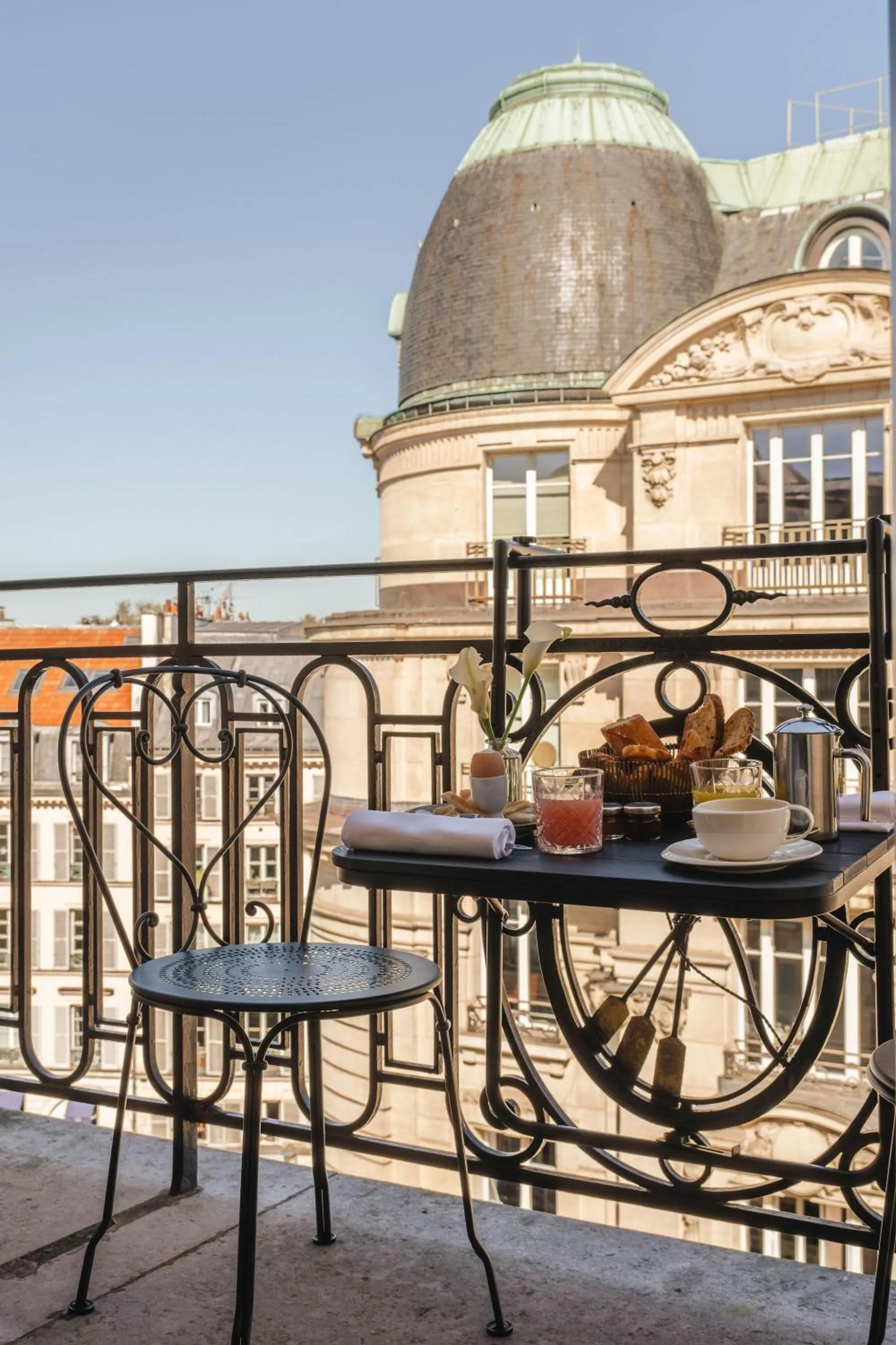 Balcony/Terrace in Hotel Montalembert