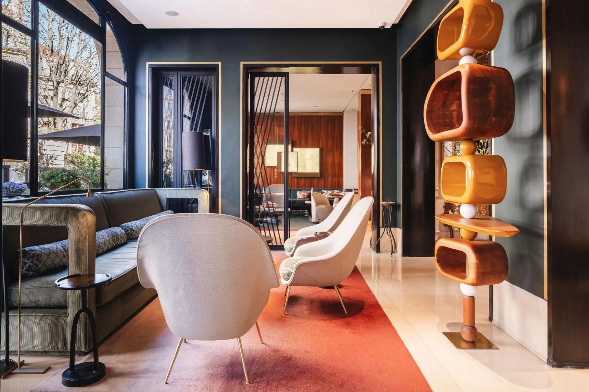 Lobby or reception in Hotel Montalembert